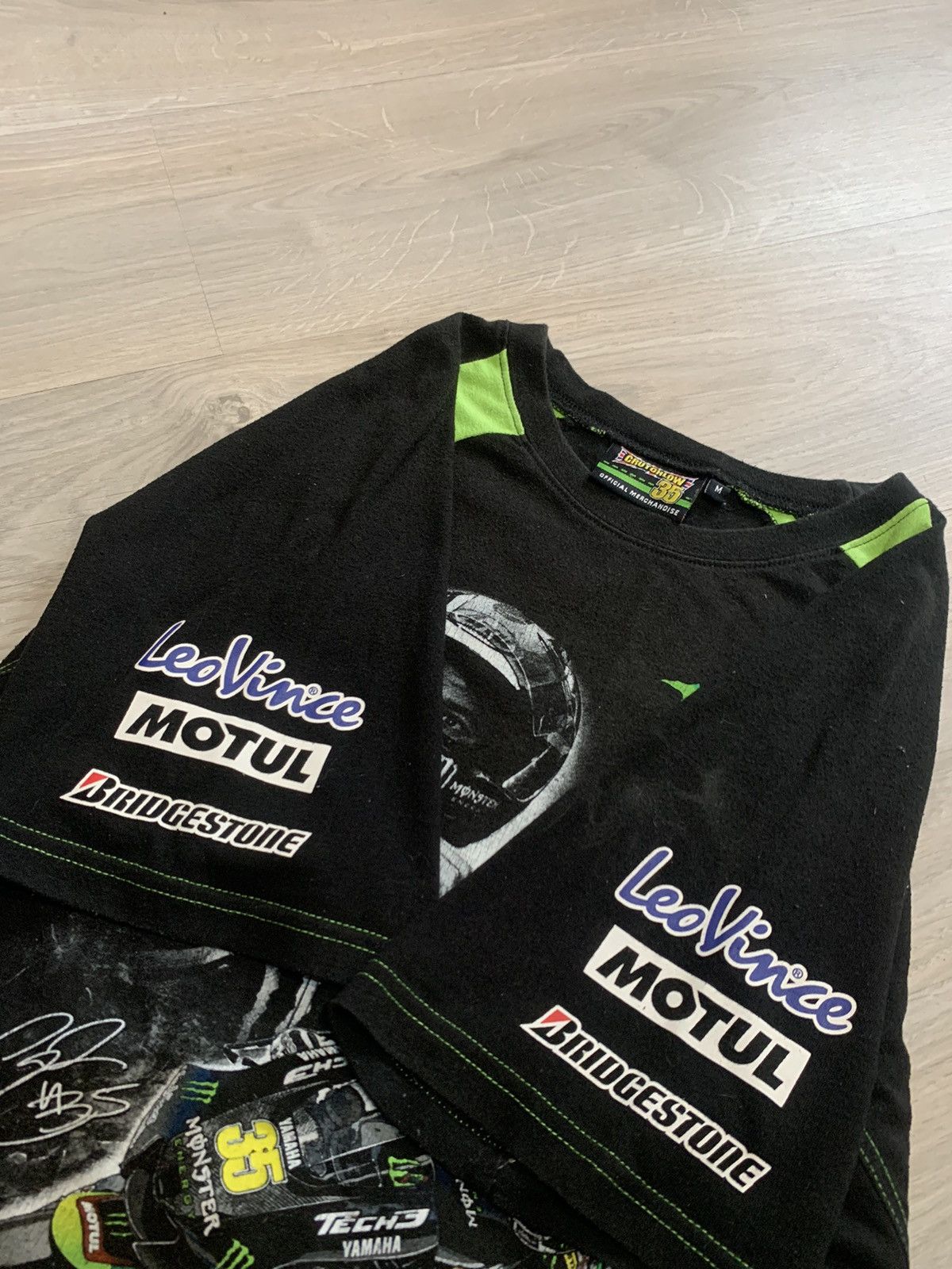 Yamaha Crutchlow 35 T Shirt Monster Energy Tech3 Racing Bike Size US M / EU 48-50 / 2 - 9 Thumbnail