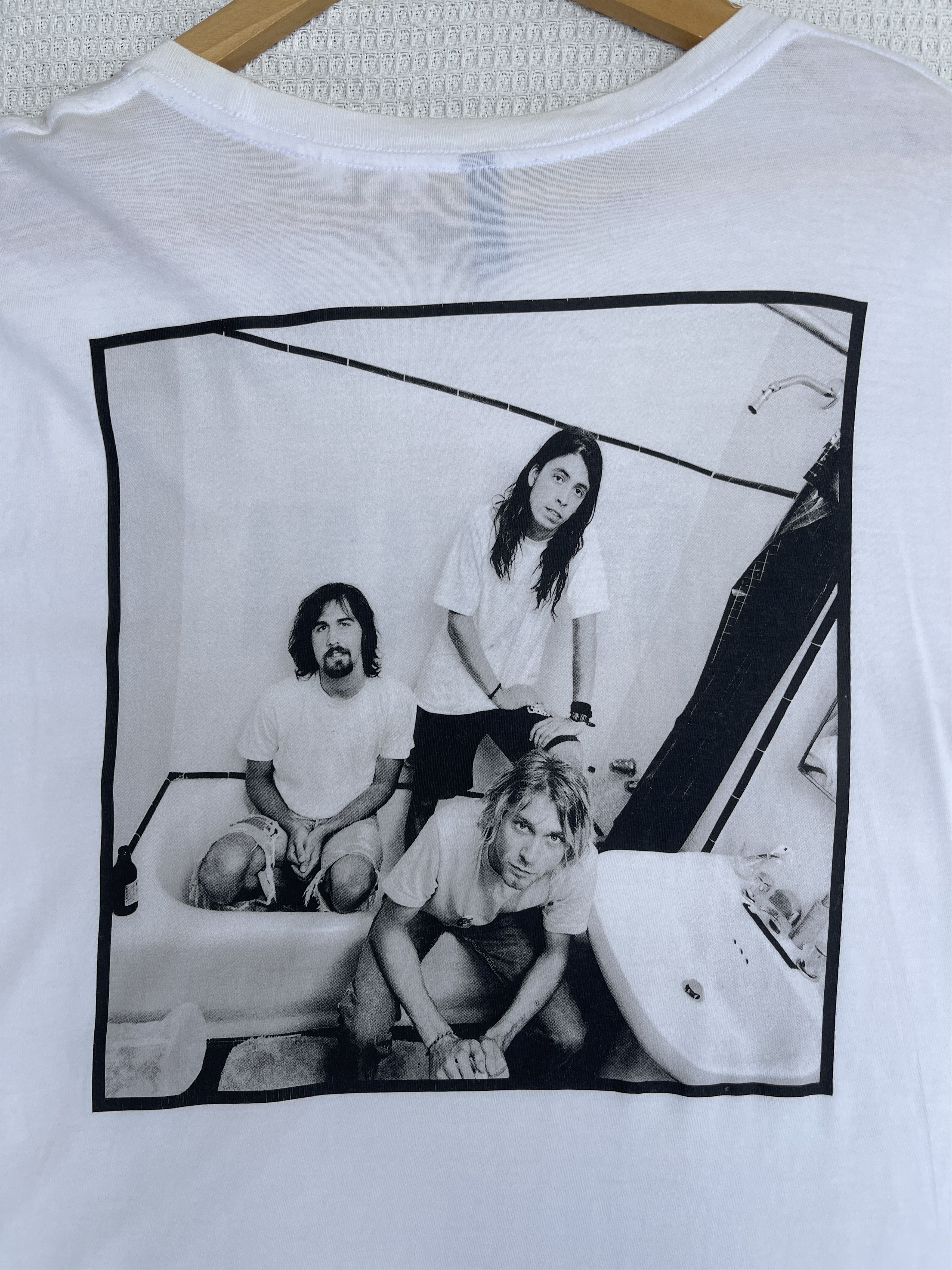Band Tees × Nirvana × Vintage Last Drop🔥Rare🔥Vintage Nirvana Band T-Shirt Size US M / EU 48-50 / 2 - 13 Thumbnail