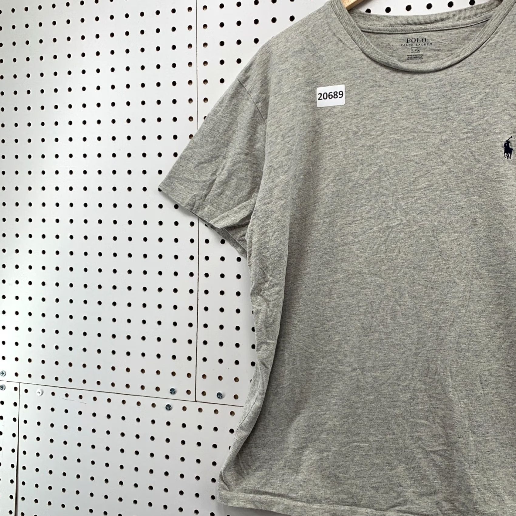 Polo Ralph Lauren Polo Ralph Lauren Shirt Mens Medium Gray Black Pony Fits Adult Mens Medium Gray Polo Ralph Lauren Shirt Size US M / EU 48-50 / 2 - 3 Thumbnail