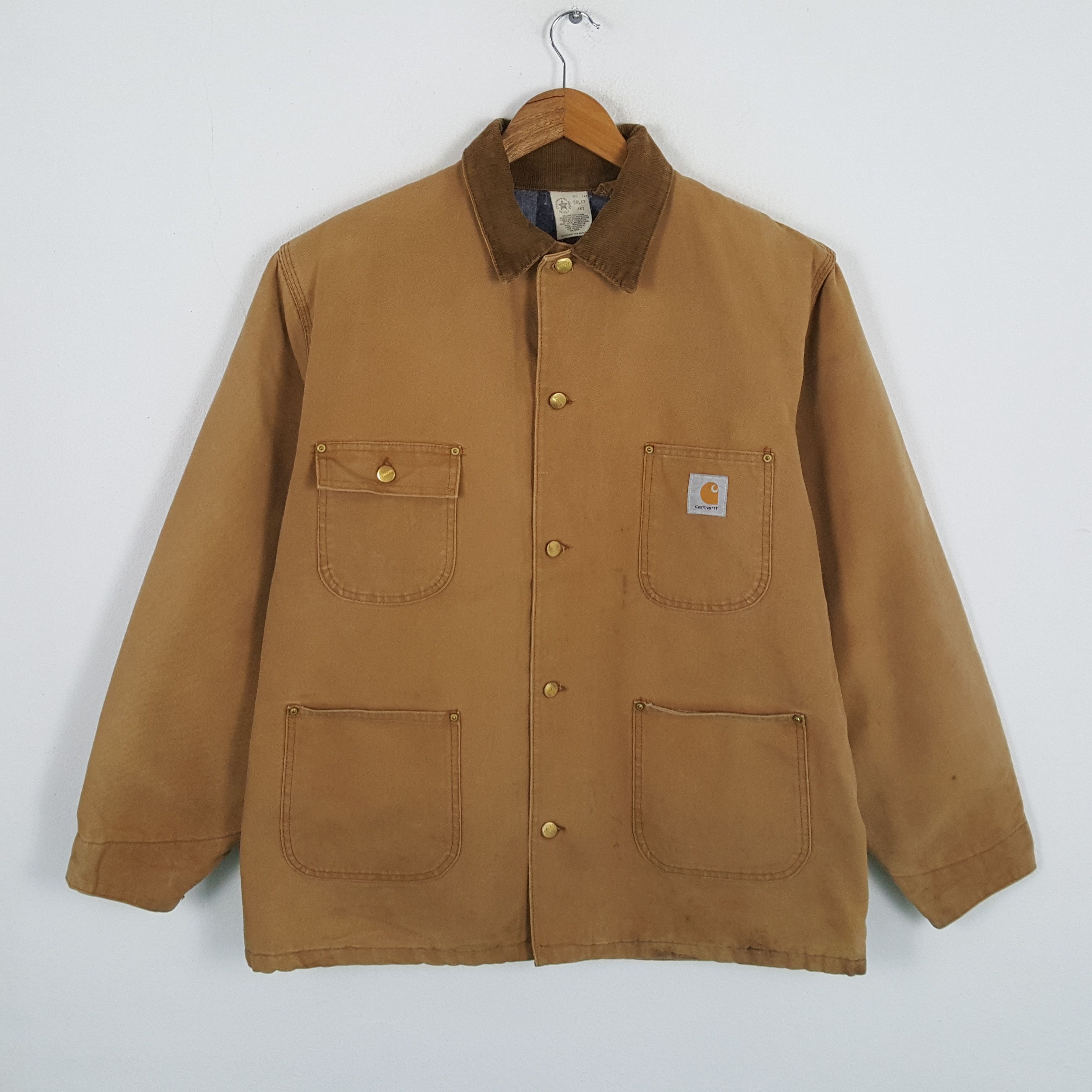 Carhartt × Vintage Vintage CARHARTT American Streetwear Work wear Jacket Size US XXL / EU 58 / 5 - 1 Thumbnail
