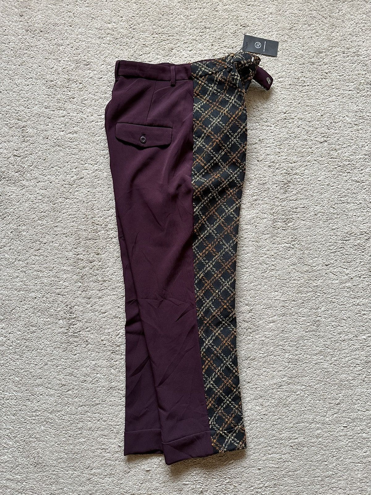 GU × Undercover Undercover Jun Takahashi Tweed Knitted Hybrid Pant Size US 28 / EU 44 - 6 Thumbnail