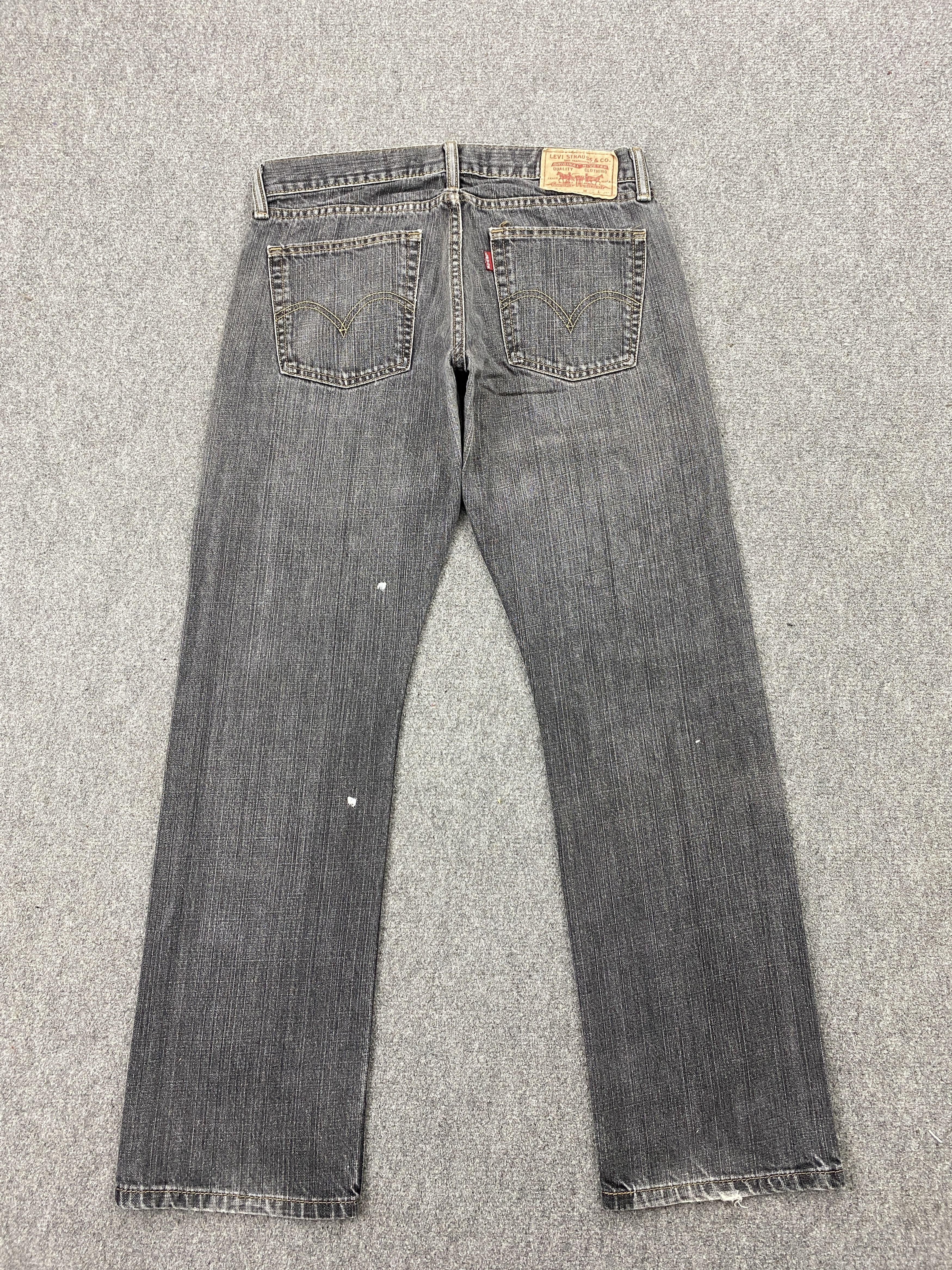 Levi's × Vintage Faded Black Vintage Levis 514 Jeans Size US 32 / EU 48 - 3 Thumbnail