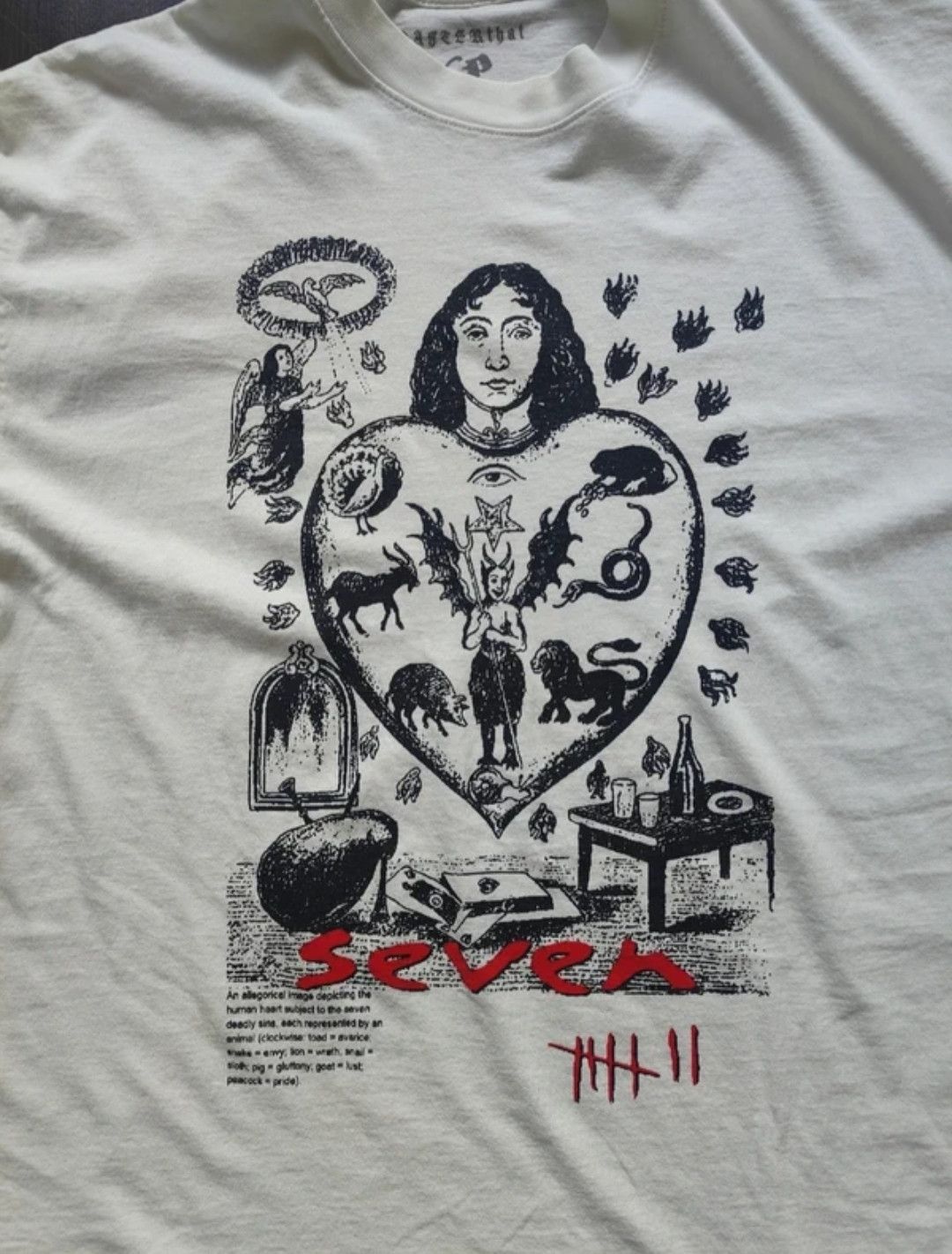 Other Super Rare Vintage Se7en Seven David Fincher XL T-shirt Size US XL / EU 56 / 4 - 3 Thumbnail