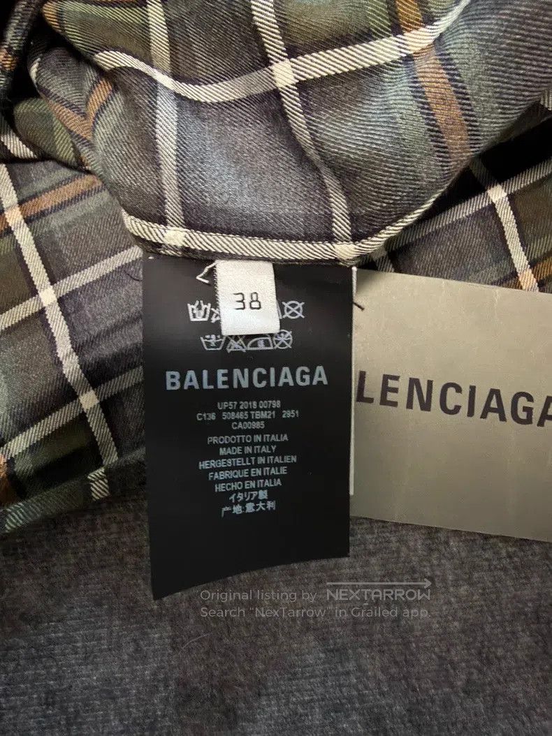 Balenciaga Balenciaga Big logo shirt Size XS / US 0-2 / IT 36-38 - 4 Thumbnail