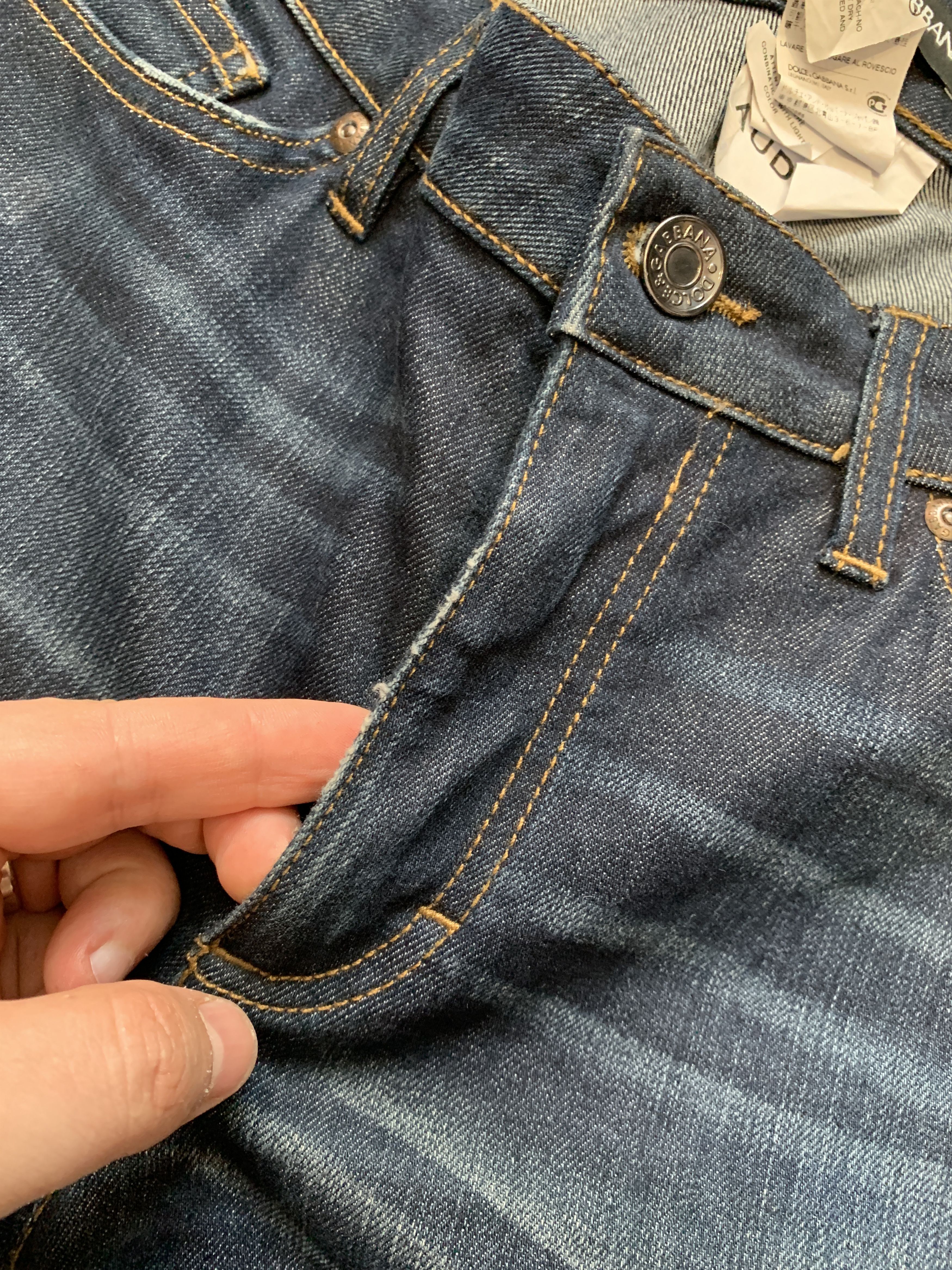 Dolce & Gabbana Dolce & Gabbana Jeans Size 44 Size 30" / US 8 / IT 44 - 10 Thumbnail