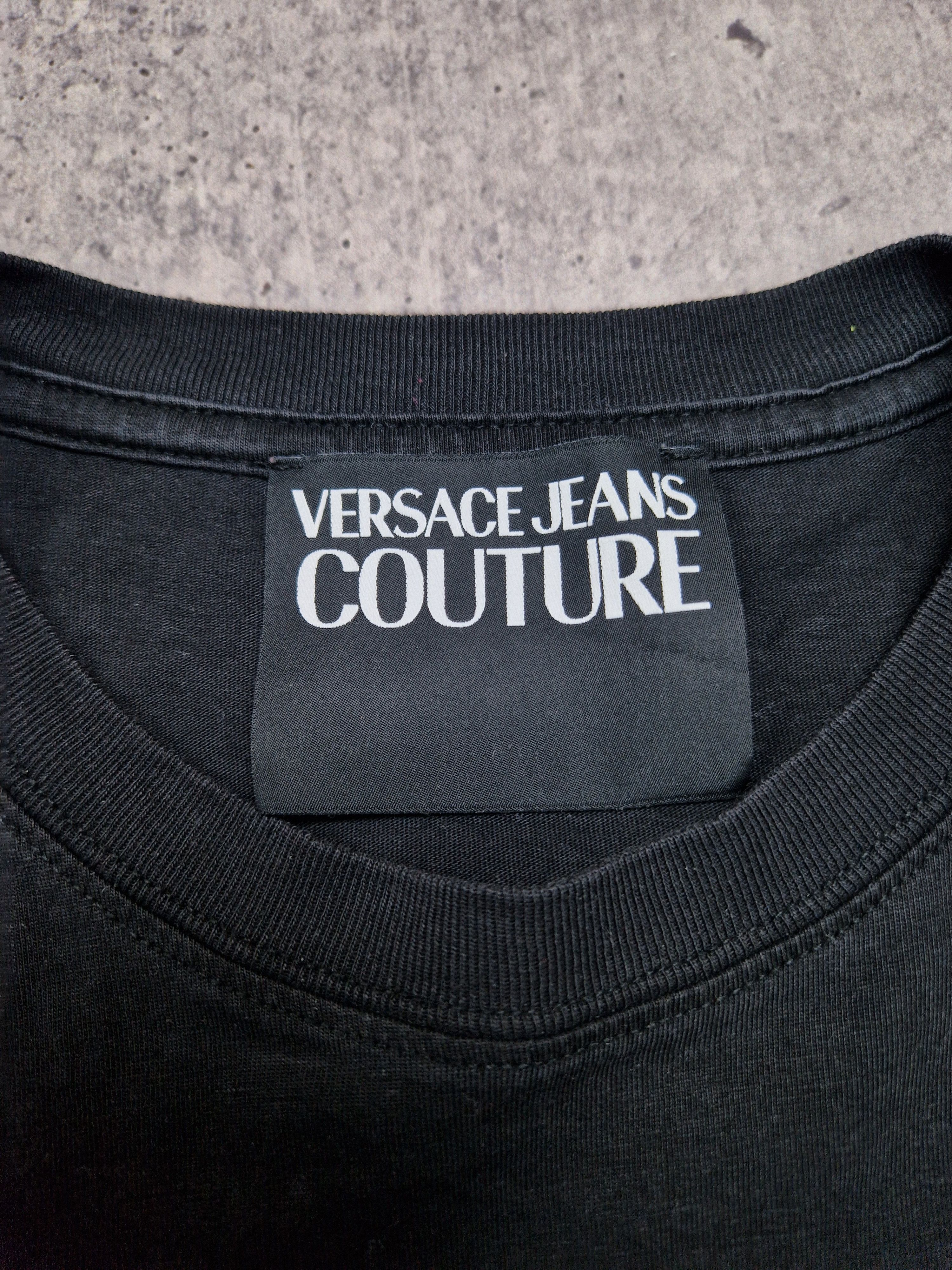 Versace Versace Jeans Couture Animalier Printed Crewneck Mismatch Size US L / EU 52-54 / 3 - 3 Thumbnail
