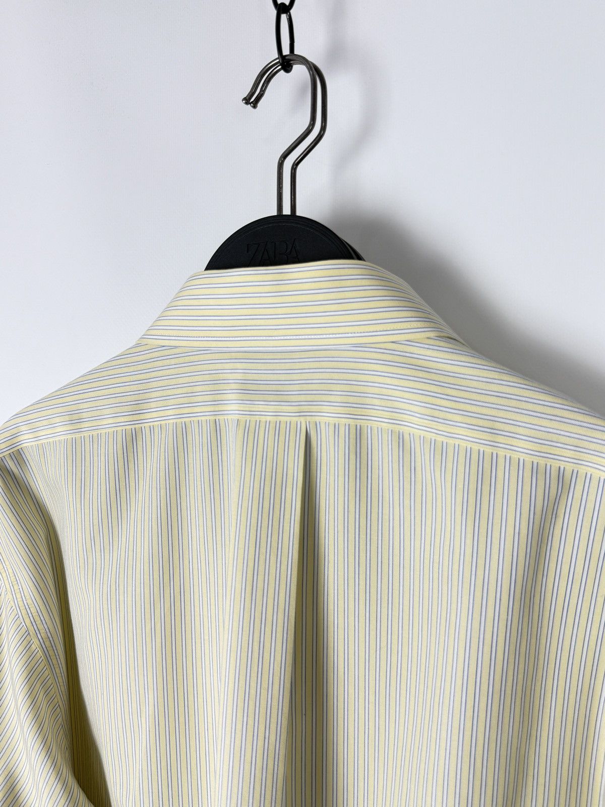Brooks Brothers Brooks Brothers Slim Yellow Stripe Formal French Cuff Shirt Size US XL / EU 56 / 4 - 6 Thumbnail