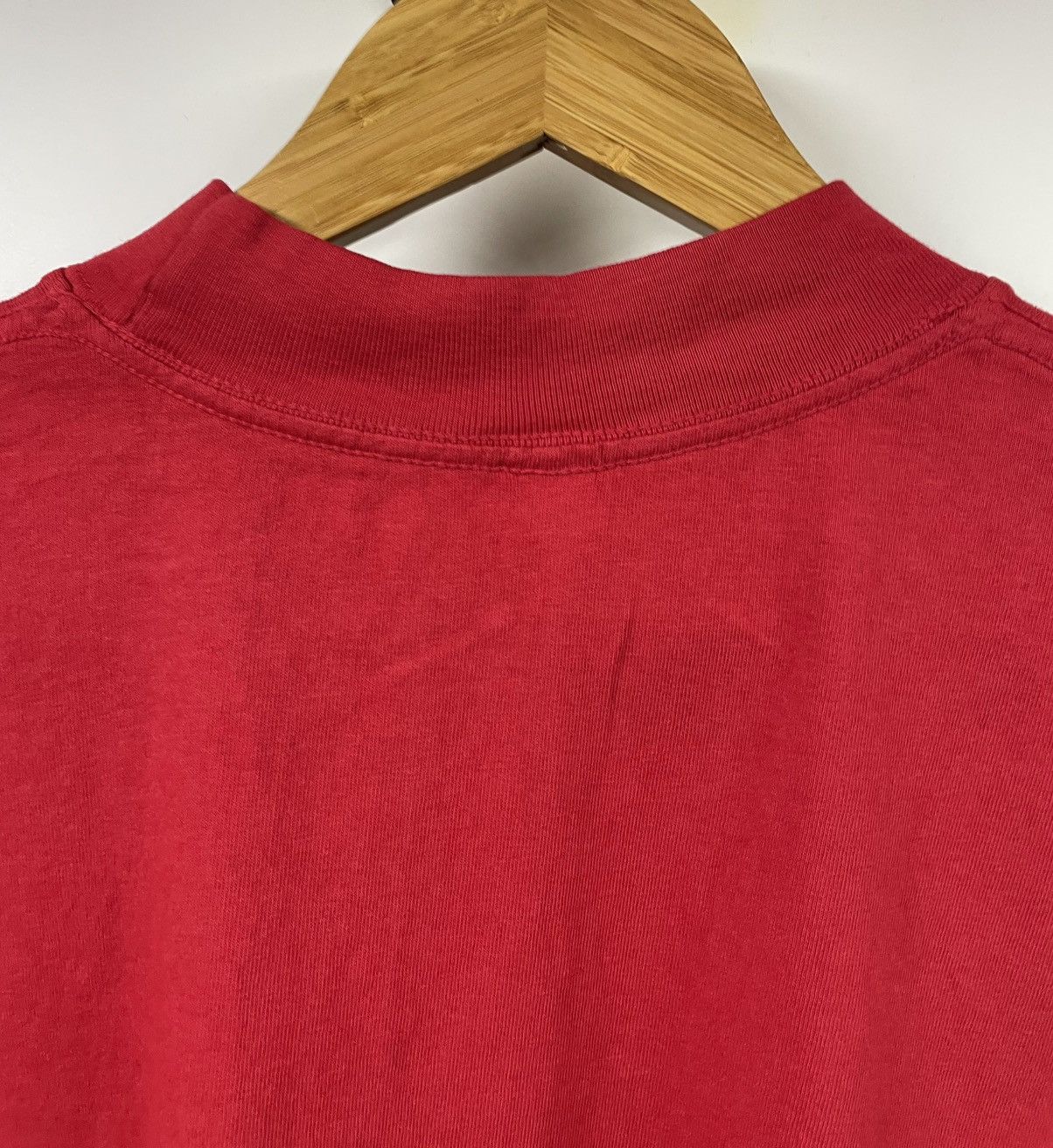 Los Angeles Apparel 6.5 Oz Dark Red T-Shirt Large, Men's — image 6 of 6