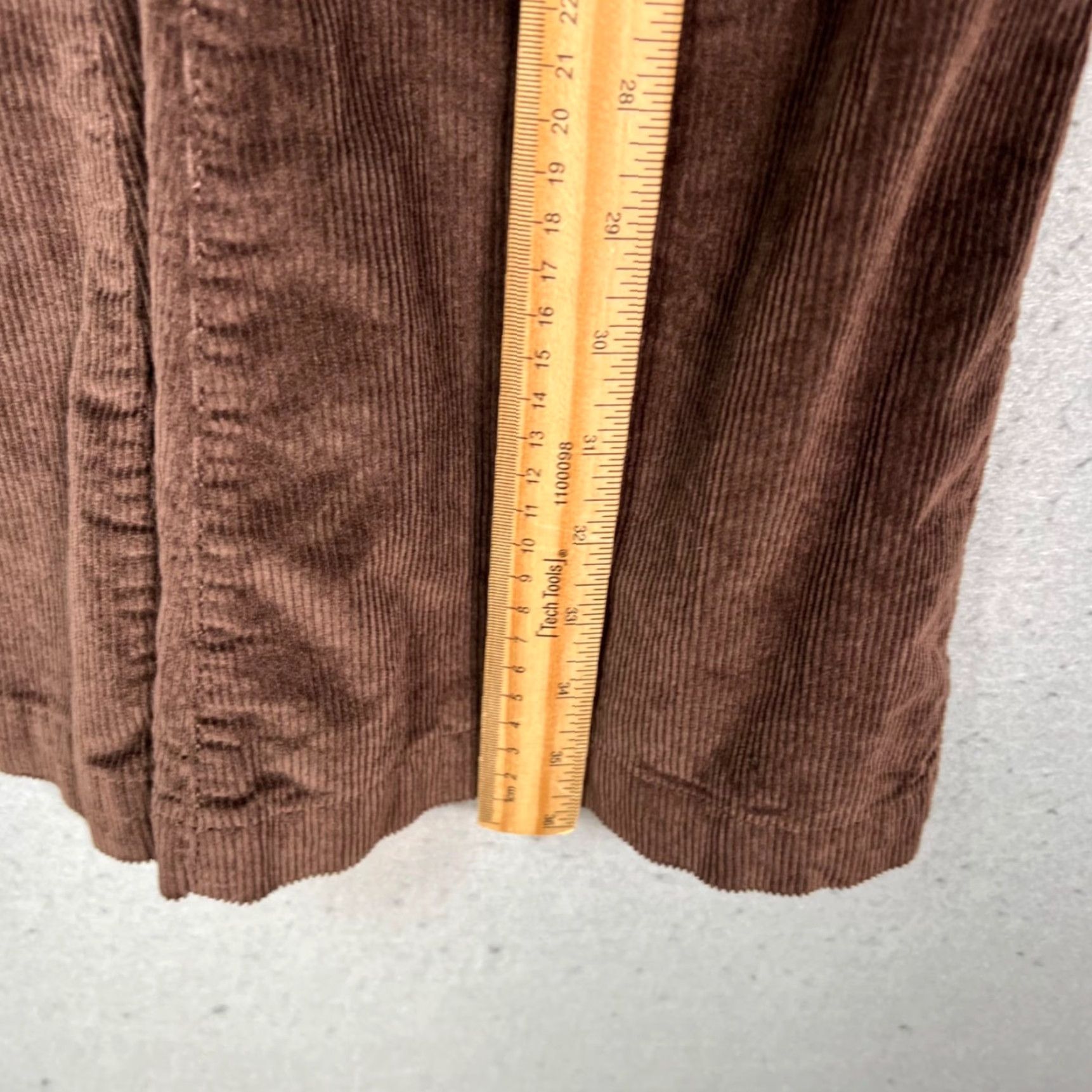 Madewell Madewell Pants Corduroy Flared 24 Petite Brown The Perfect Vintage Flare Jeans Corduroy Pants Womens 24P Boyfriend? Size 42" / US 20 - 7 Thumbnail