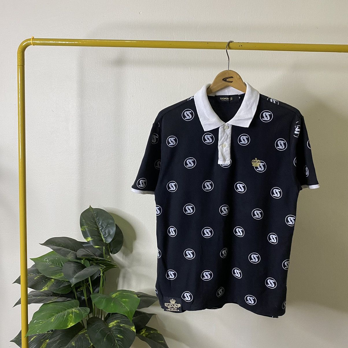 Seven 7 Seven 7 Monogram Polo Tee Size US M / EU 48-50 / 2 - 1 Thumbnail