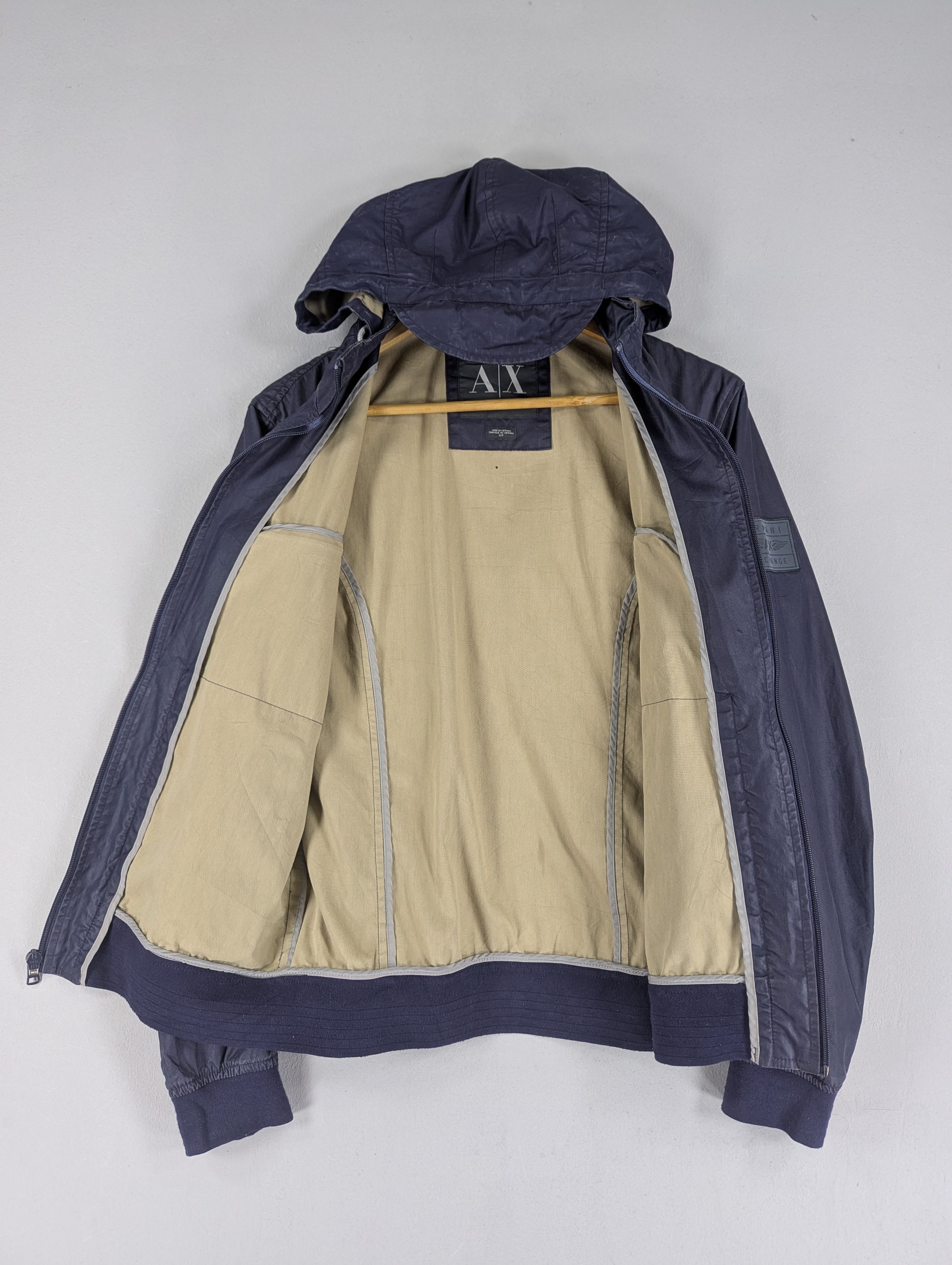 Armani Exchange Armani Exchange Double Pocket Hoodie Zipper Jacket Size US S / EU 44-46 / 1 - 8 Thumbnail