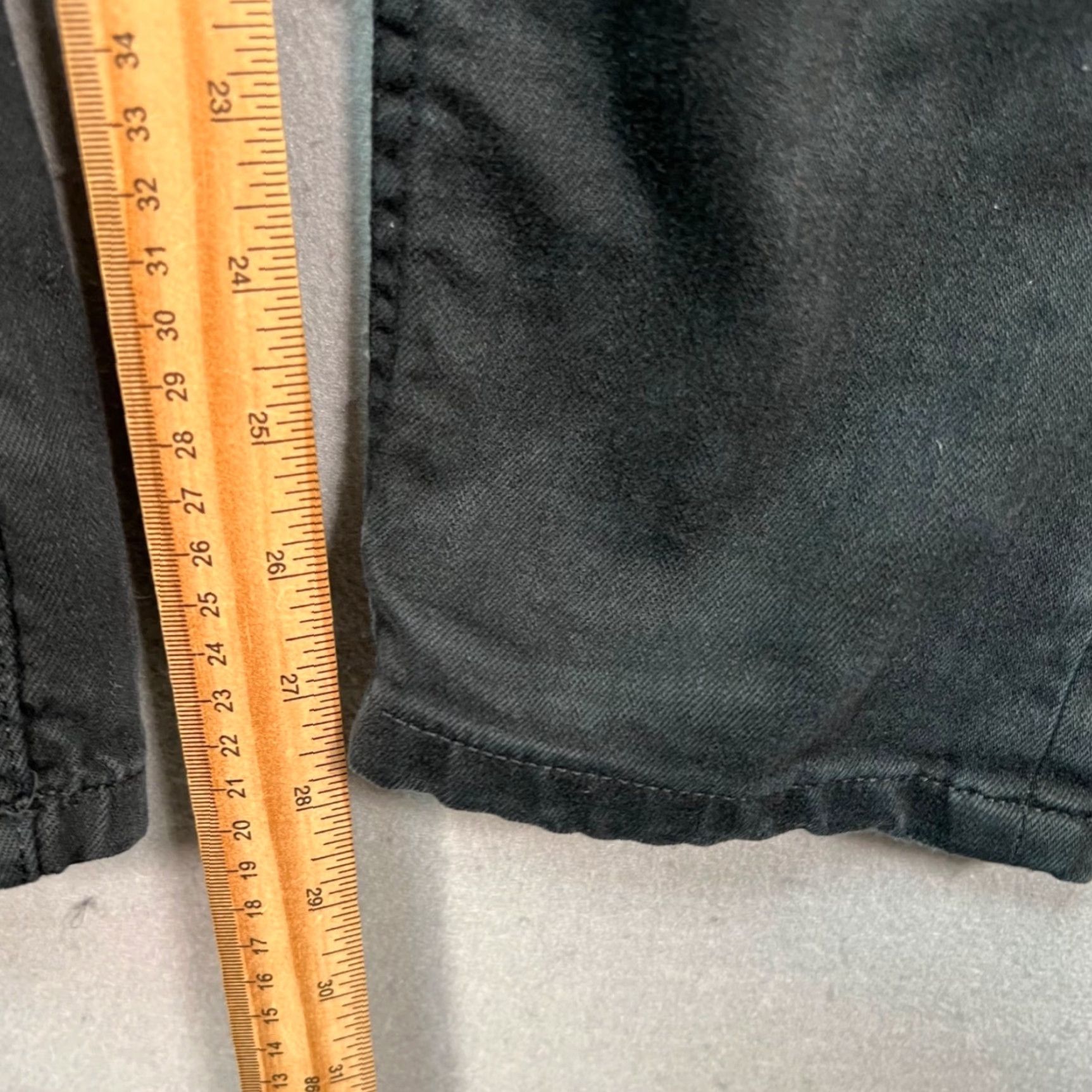 Acne Studios Acne Womens Jeans Skinny 30 Black Stretch Denim Cotton Blend 5-Pocket Design Slim Size 30" / US 8 / IT 44 - 7 Thumbnail