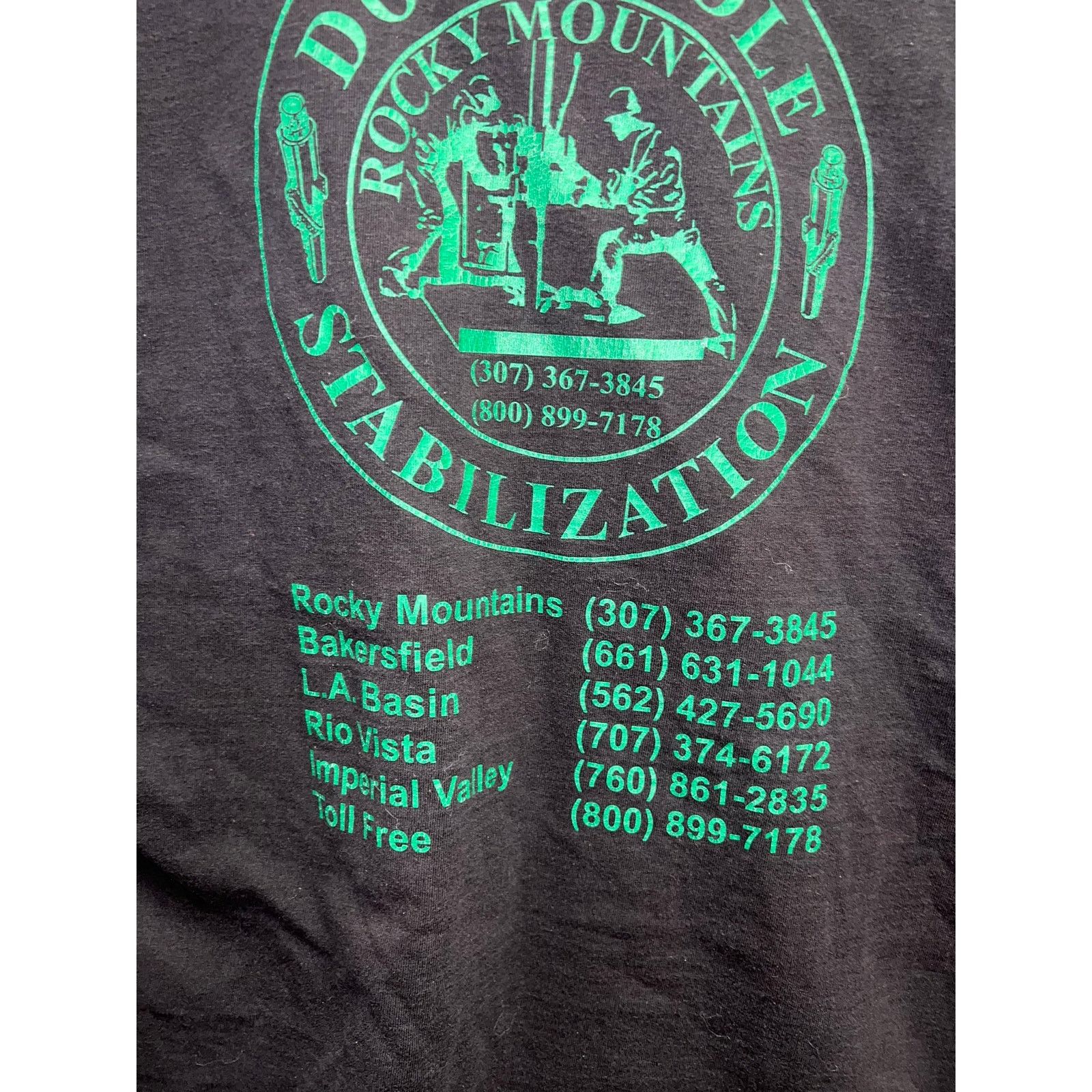 Port & Company Vintage Rocky Mountain Shirt Down Hole Stabilization Tee XL Size US XL / EU 56 / 4 - 7 Thumbnail