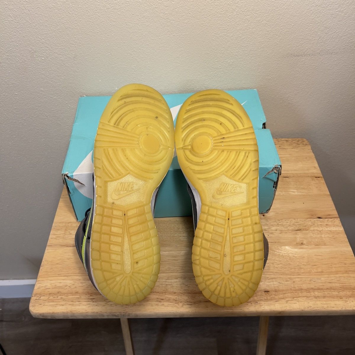 Vintage Nike 6.0 Premium Grey Volt Glow In The Dark