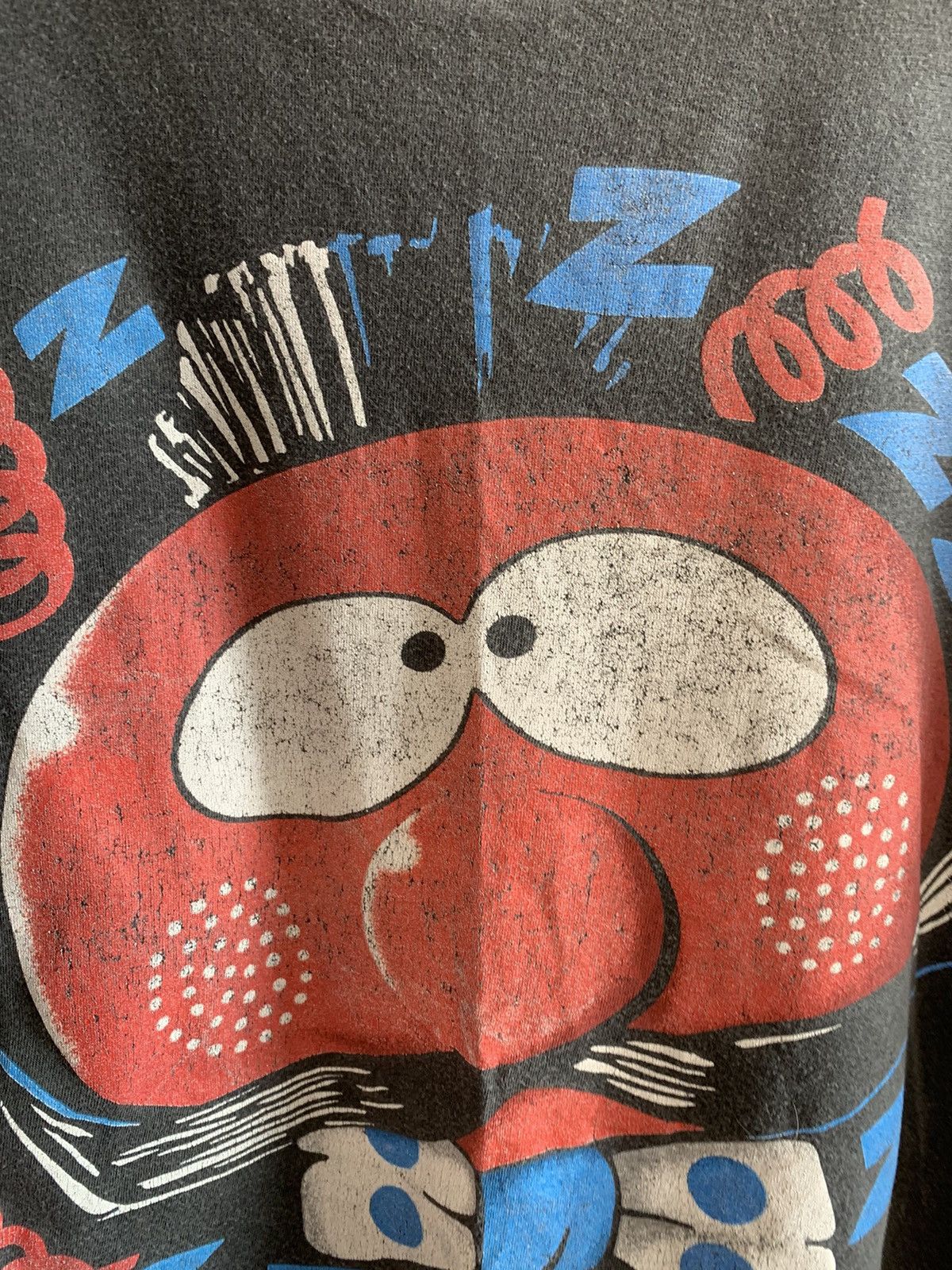 Cartoon Network × Vintage Vintage DANOT 90s The Magic Roundabout Zebedee t-shirt tee Size US L / EU 52-54 / 3 - 6 Thumbnail
