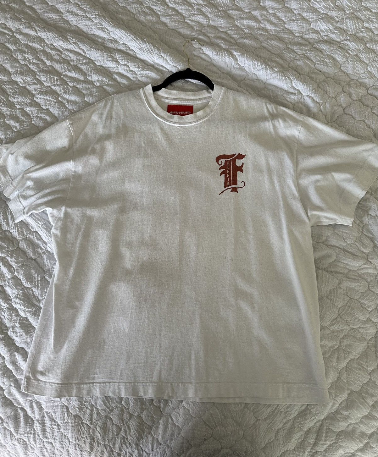 Designer × Vintage 4HUNNID TEE Size US M / EU 48-50 / 2 - 1 Thumbnail