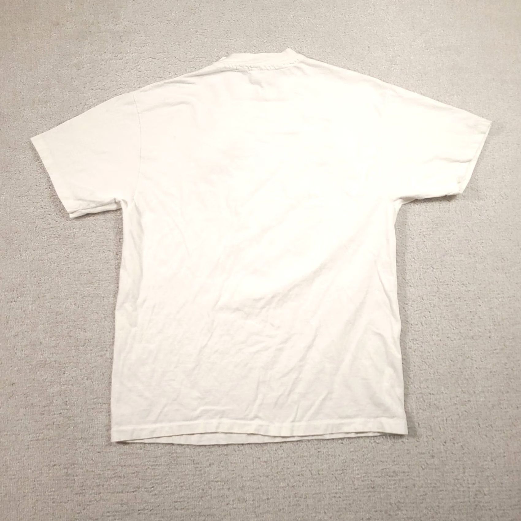 Hanes VINTAGE Arizona Shirt Hanes White Graphic Crew Neck Short Sleeve Adult Large Aztec Southwestern Single Stitch Mens Size US L / EU 52-54 / 3 - 7 Thumbnail