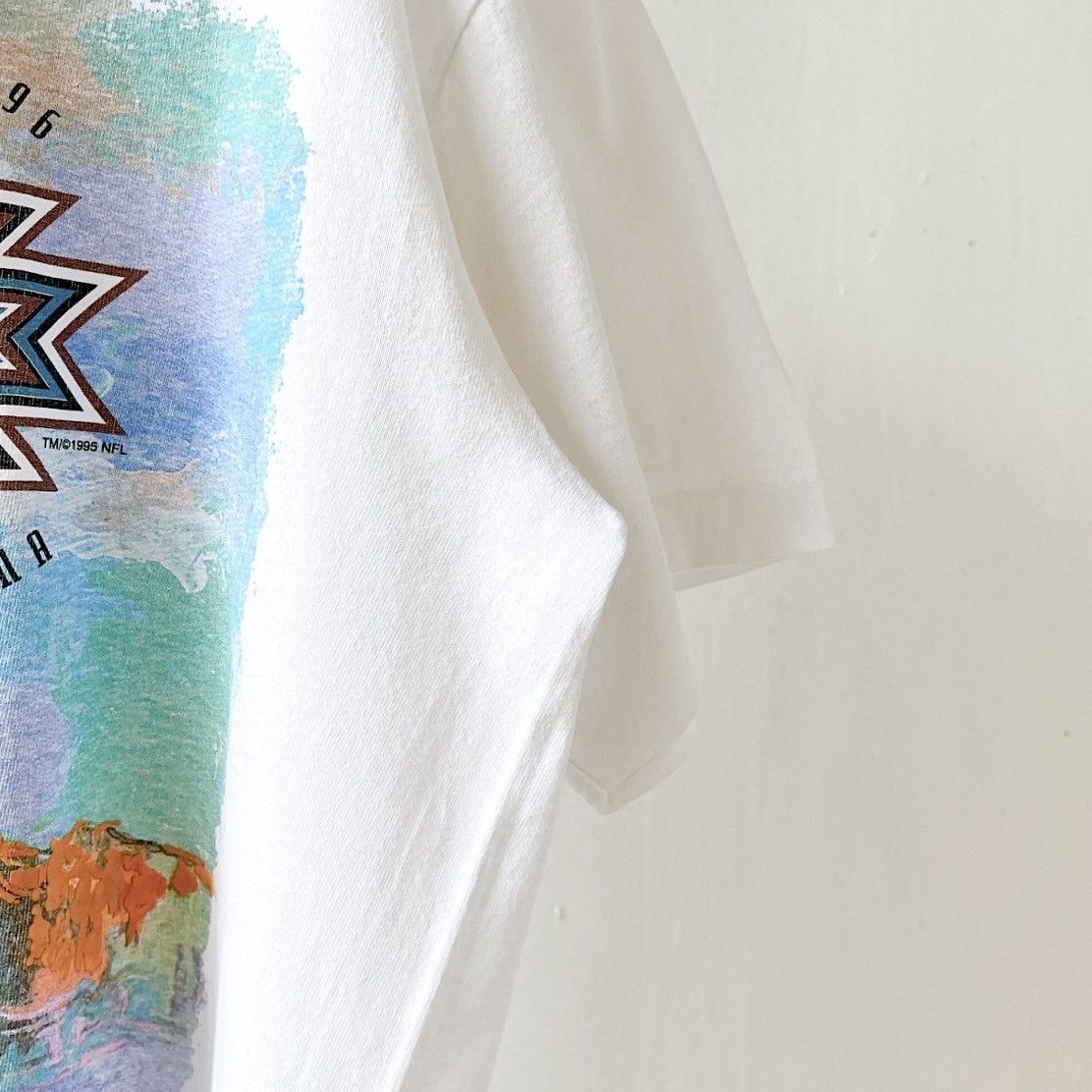 Vintage 90s Super Bowl NFL Football t-shirt/ L Size US L / EU 52-54 / 3 - 6 Thumbnail