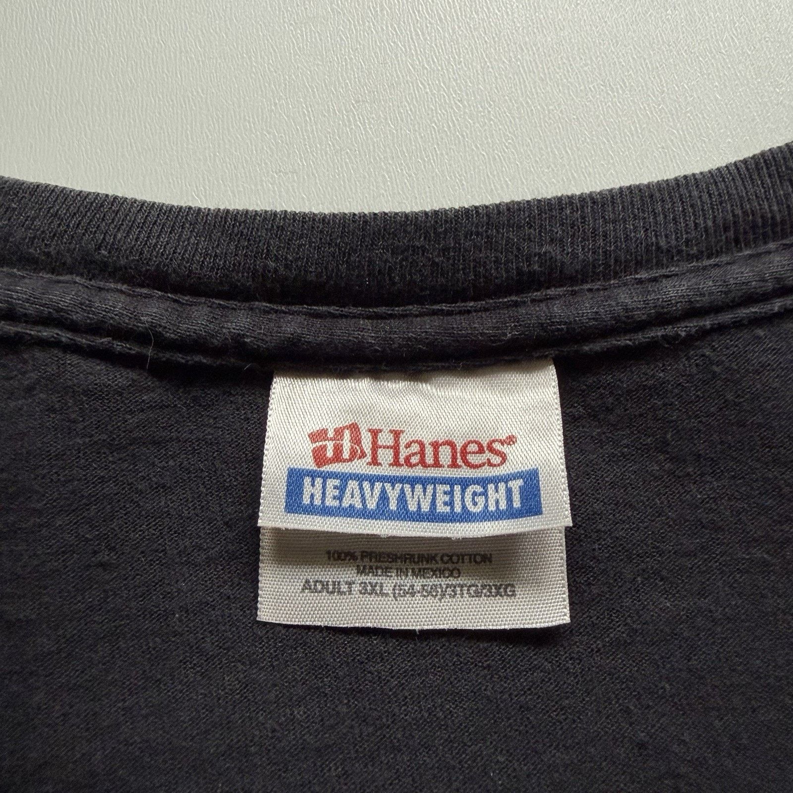 Band Tees × Hanes × Vintage Vintage Disturbed Band Shirt Y2K 3XL Hanes Faded Black Rare Size US XXL / EU 58 / 5 - 3 Thumbnail