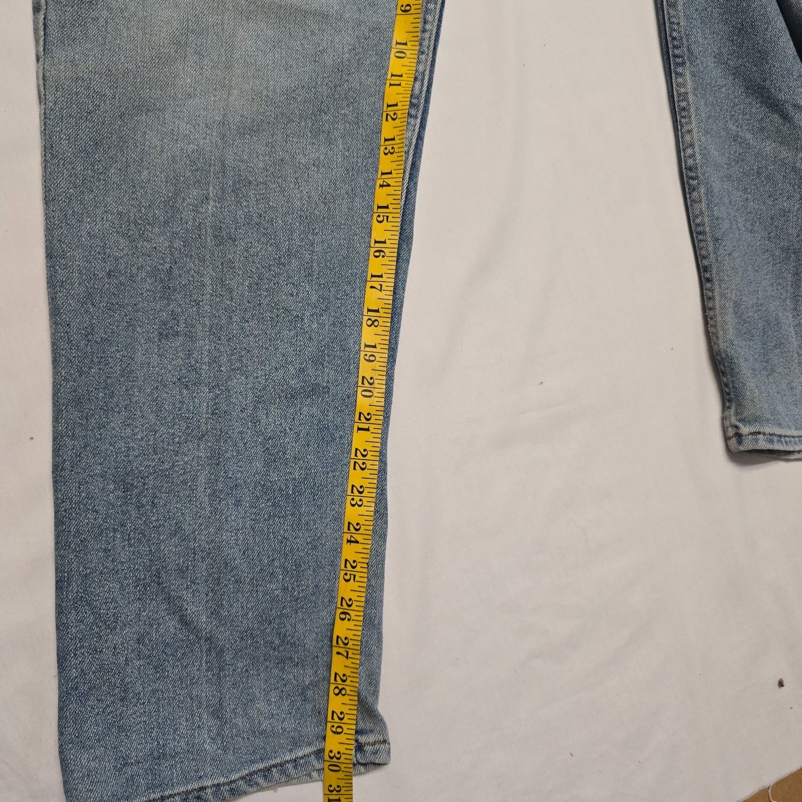 Levi's Levis 540 Flex Denim Jeans Mens 42x30 Light Wash Relaxed Fit Size US 42 / EU 58 - 13 Thumbnail
