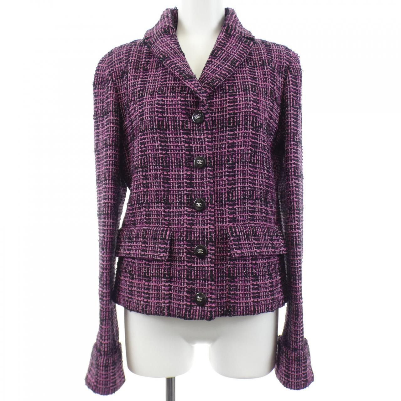 Chanel Chanel Chanel LOOK7 Jacket Textile Outerwear P78238V70408 DUTY FREE for USA Size ONE SIZE - 1 Thumbnail