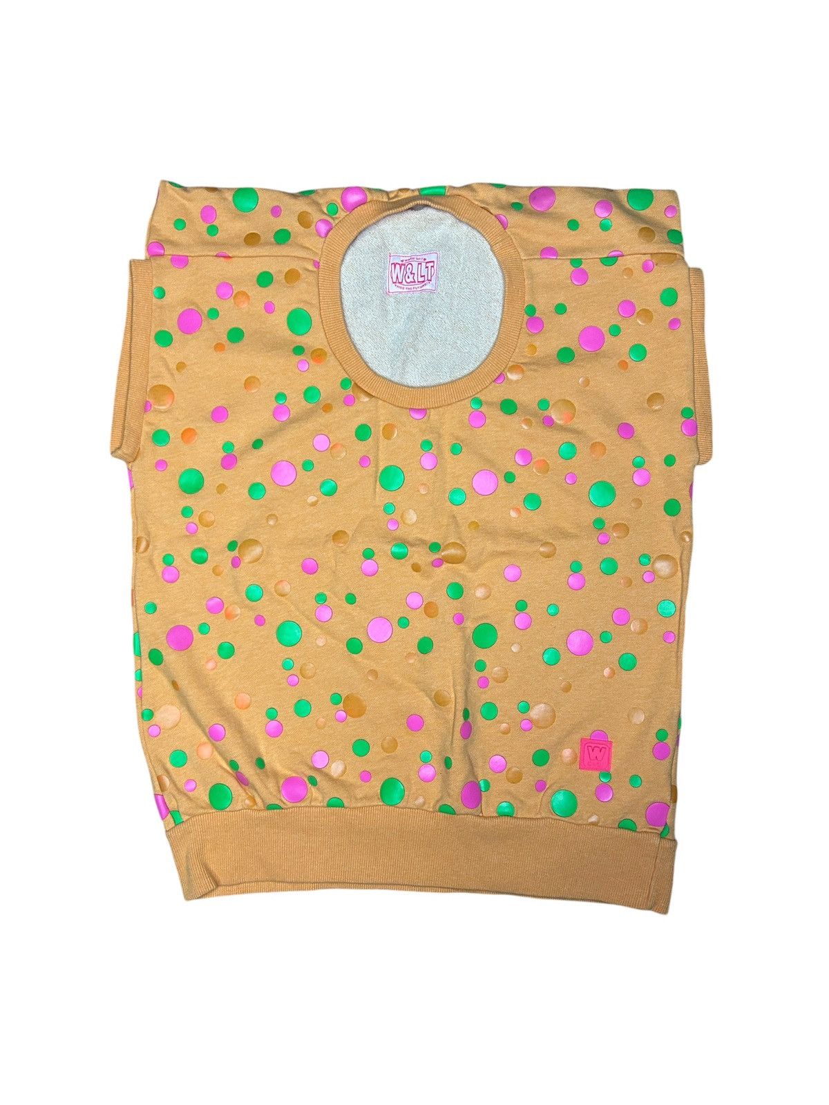 W&LT 90s Polka Dot Square Sweatshirt Size L / US 10 / IT 46 - 1 Thumbnail