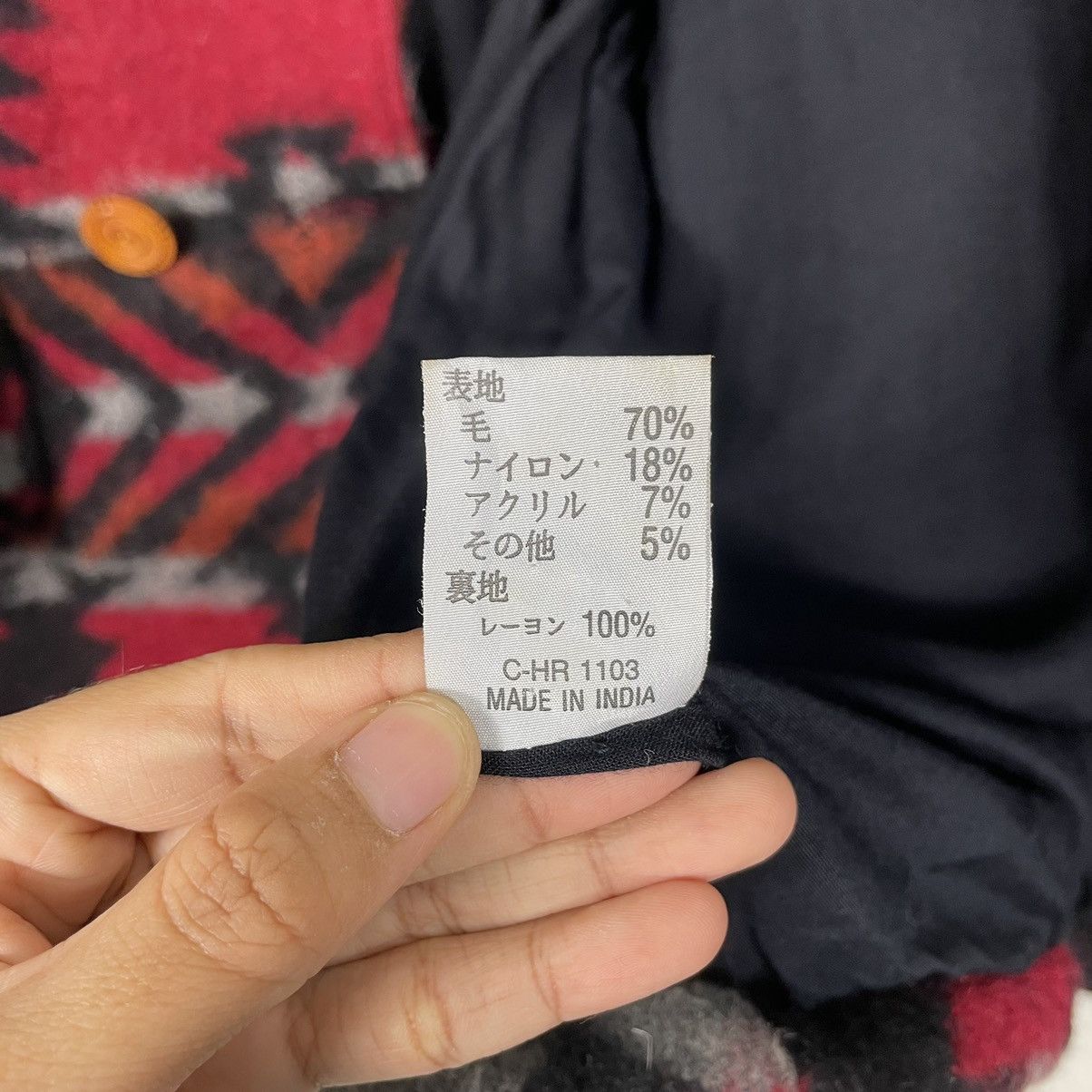 Blue Blue Japan × Japanese Brand × Kapital 💥ACTIVE JAPAN NAVAJO CRUISER WOOL INSPIRED KAPITAL JACKET Size US L / EU 52-54 / 3 - 15 Thumbnail