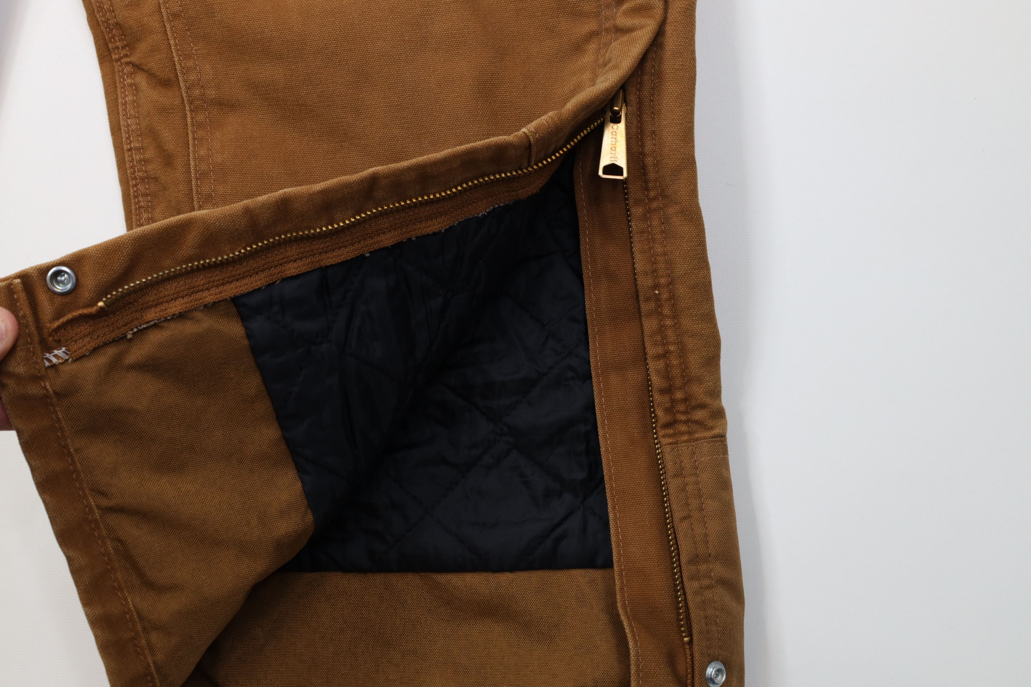 Carhartt Vintage Carhartt Double Knee Canvas Wide Leg Pants Brown Size US 42 / EU 58 - 6 Thumbnail