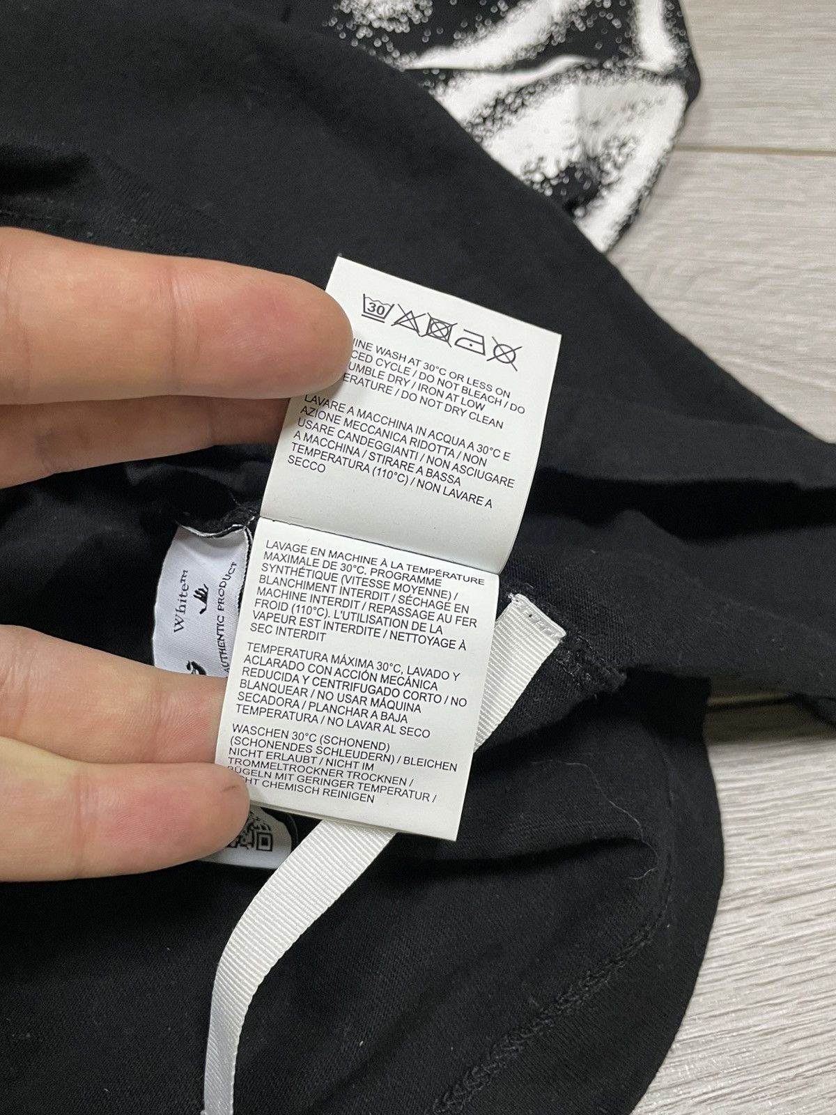 Off-White Off-White paint arrows tape stripes long sleeve Size US S / EU 44-46 / 1 - 7 Thumbnail