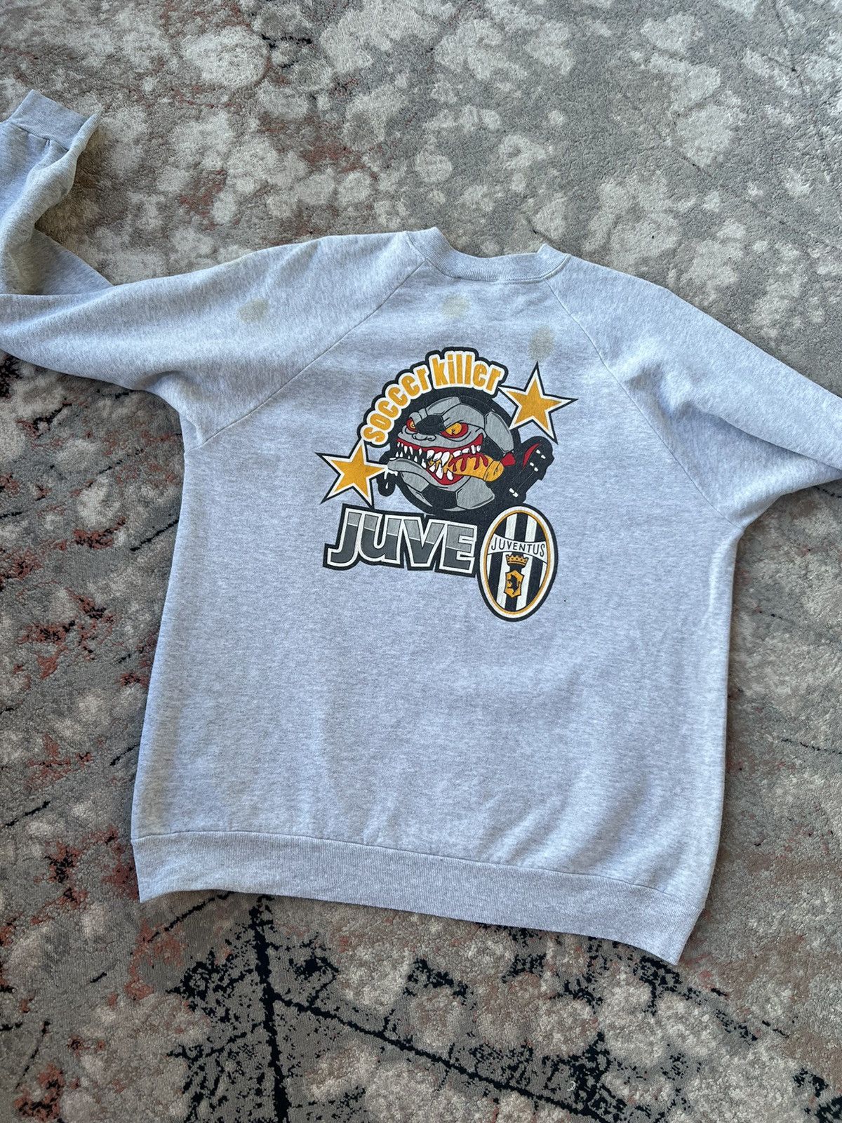 Vintage Juventus Soccer Killer Vintage Sweatshirt Size US L / EU 52-54 / 3 - 6 Thumbnail