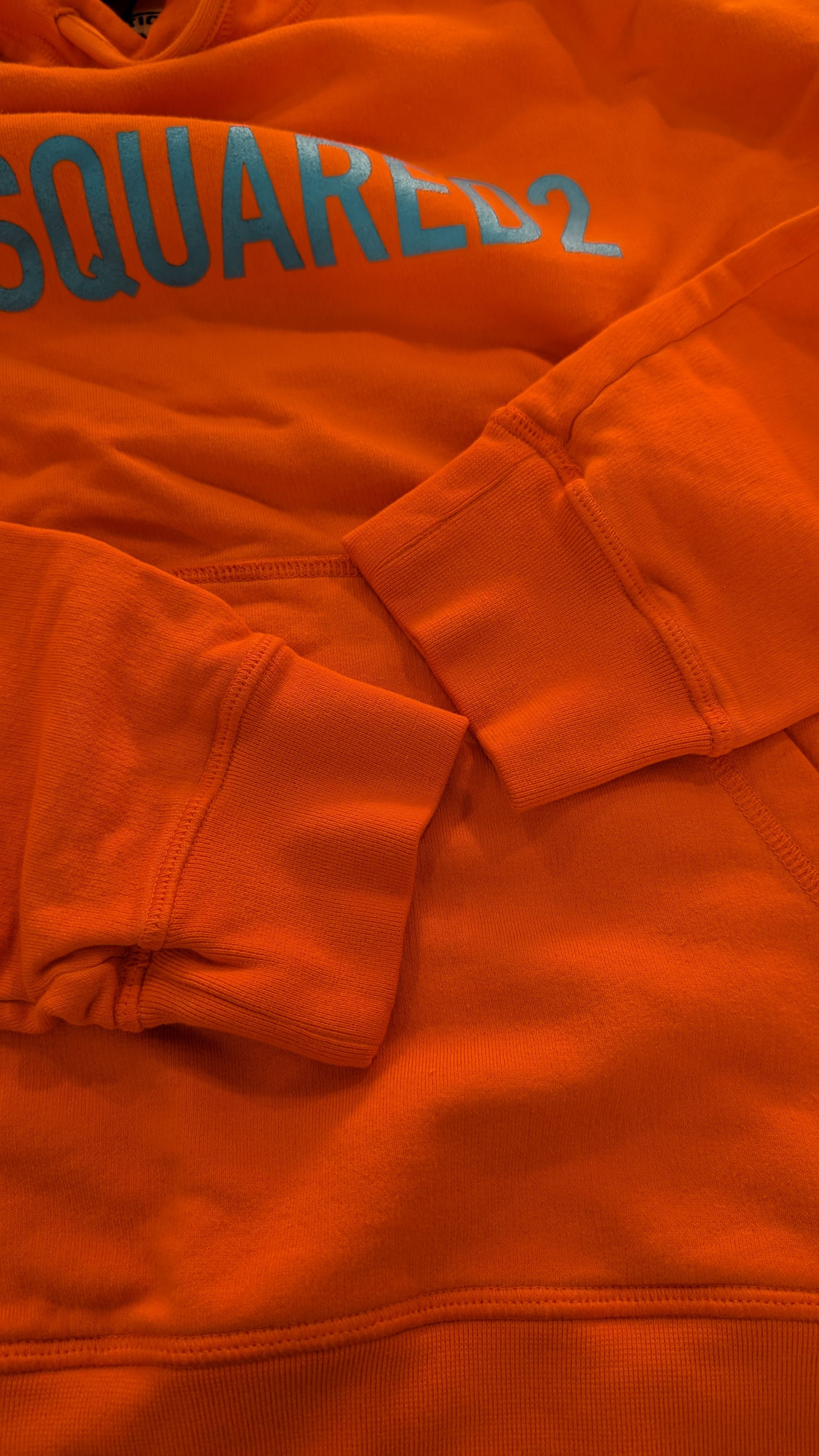 Dsquared2 DSquared2 Men's Technicolour Hoodie Orange Size Medium Size US M / EU 48-50 / 2 - 7 Thumbnail