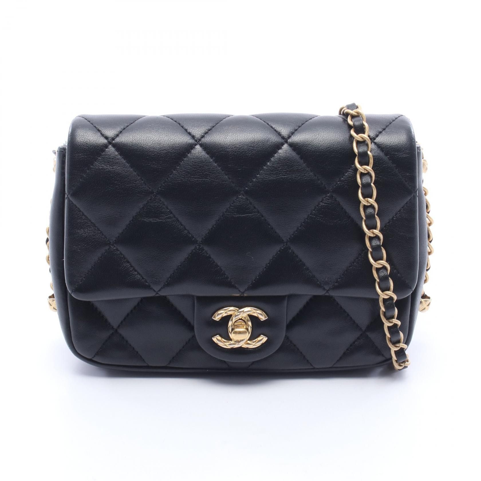 Chanel Chanel Chanel Matelasse Small Leather Shoulder Bag Leather Shoulder Bag AS4263 DUTY FREE for USA Size ONE SIZE - 1 Thumbnail