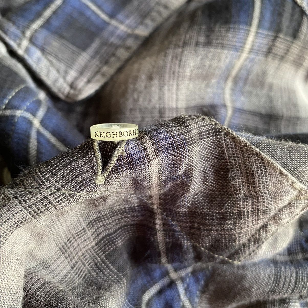 Neighborhood Neighborhood MEDIUM-REGULAR Navy Plaid Flannel Shirt Size US M / EU 48-50 / 2 - 20 Thumbnail