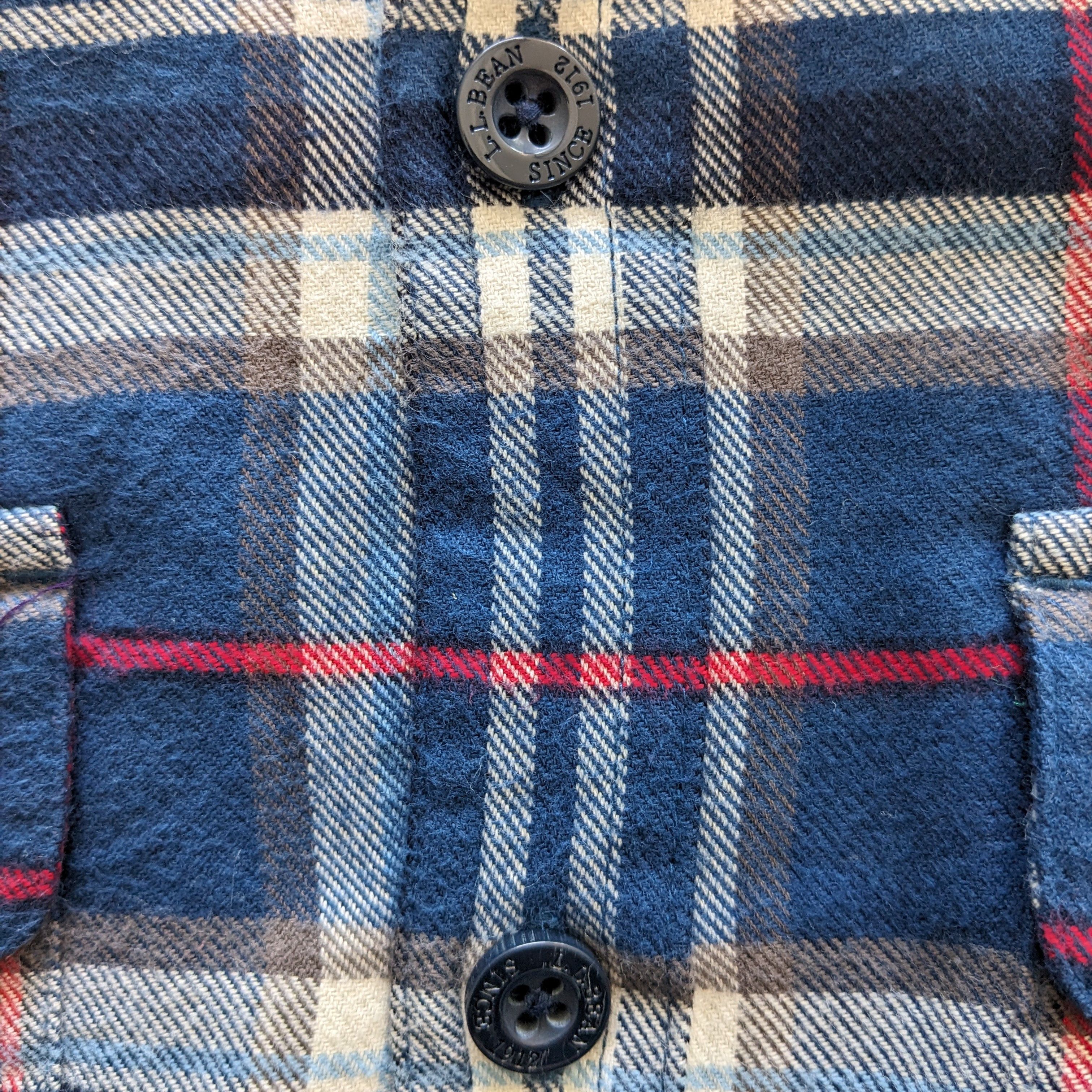 L.L. Bean Vintage L.L BEAN Workwear Button Up Shirts Size US L / EU 52-54 / 3 - 6 Thumbnail