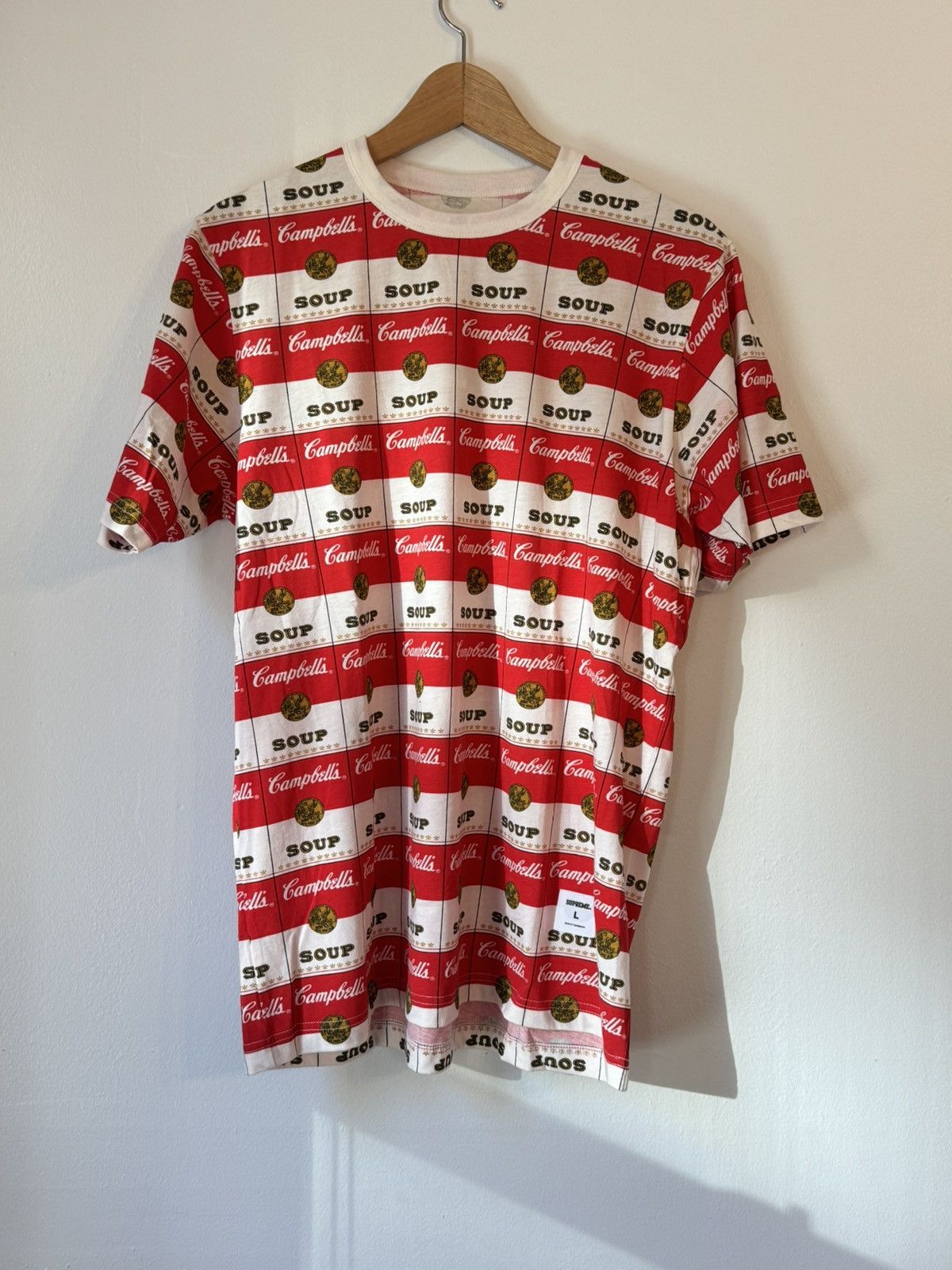Supreme Supreme Campbell’s Soup T-Shirt - Large / SS12 Size US L / EU 52-54 / 3 - 1 Thumbnail