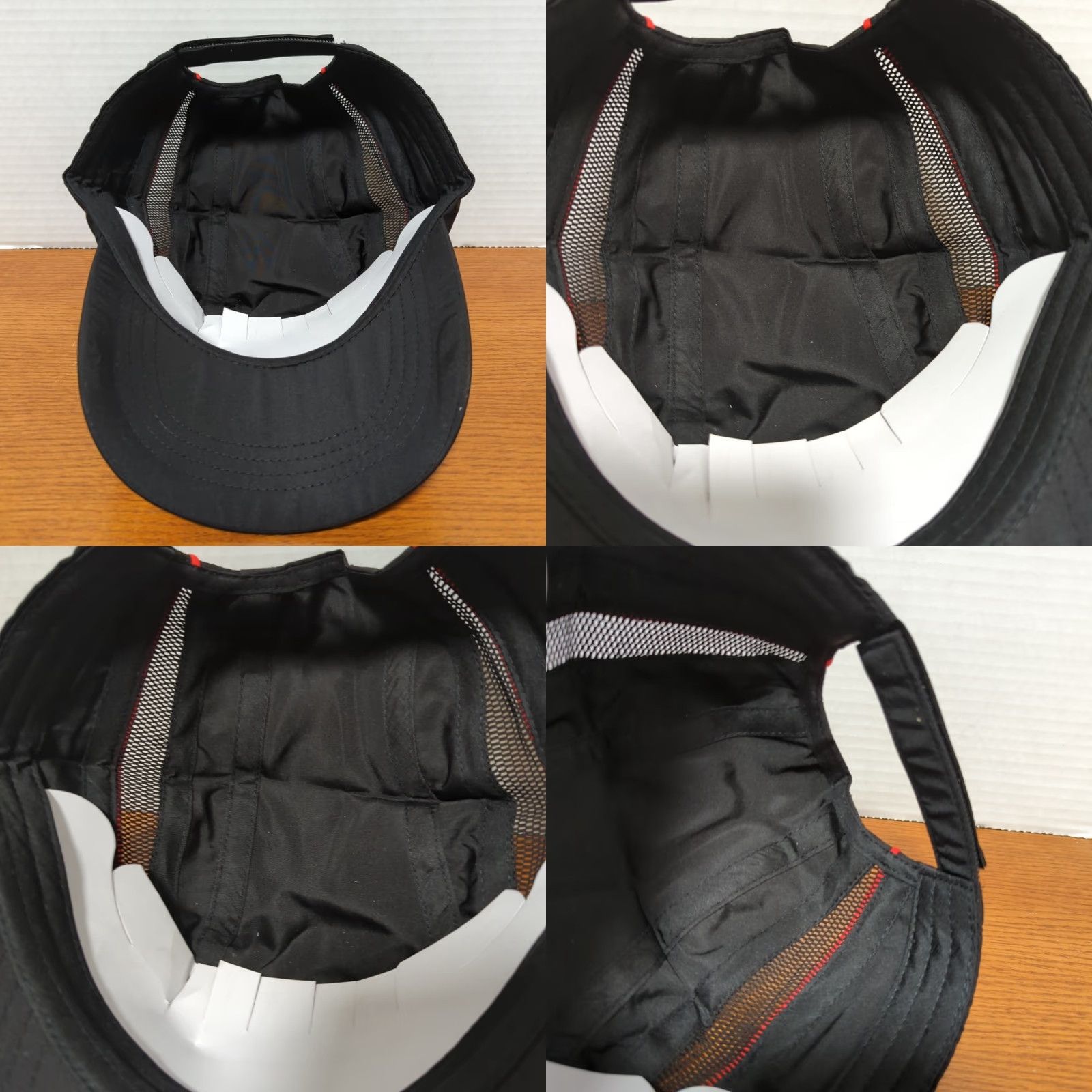 Vintage Peloton Hat Baseball Cap One Size Mens Black Lightweight Breathable Adjustable Nylon Polyester Strap Back Size ONE SIZE - 8 Thumbnail