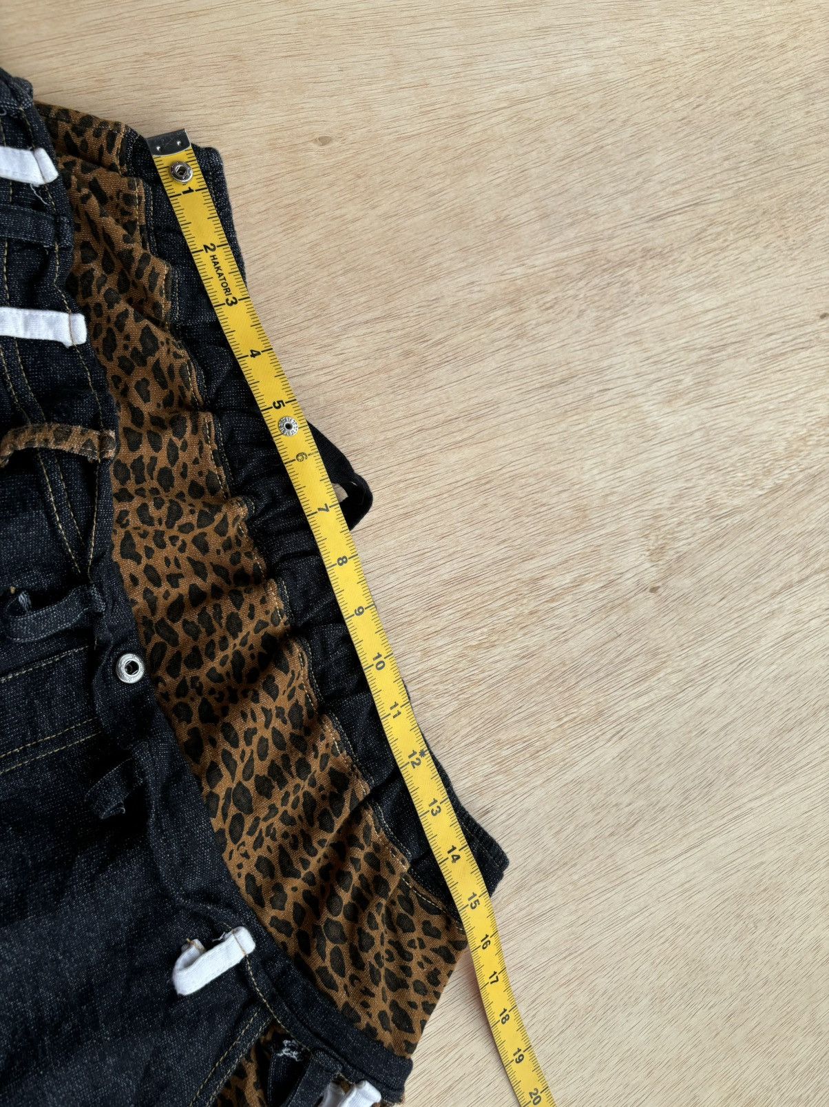 Hysteric Glamour × If Six Was Nine × Japanese Brand Y2k Double Waist Fogaty House Ifsixwasnine Punk Style Size US 31 - 11 Thumbnail