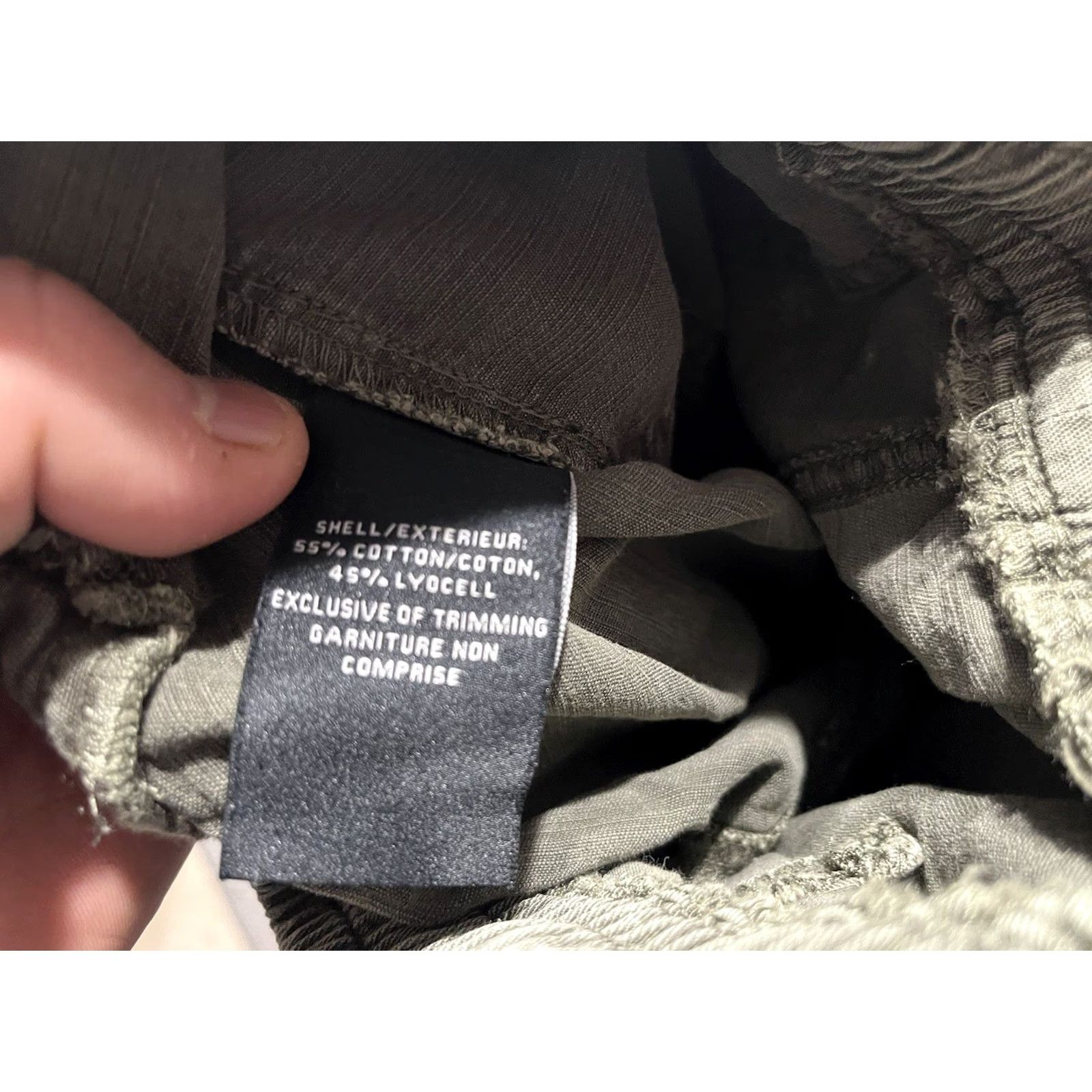 7 For All Mankind 7 For All Mankind Jogger Pants Army Green Womens XS Size 26" / US 2 / IT 38 - 6 Thumbnail