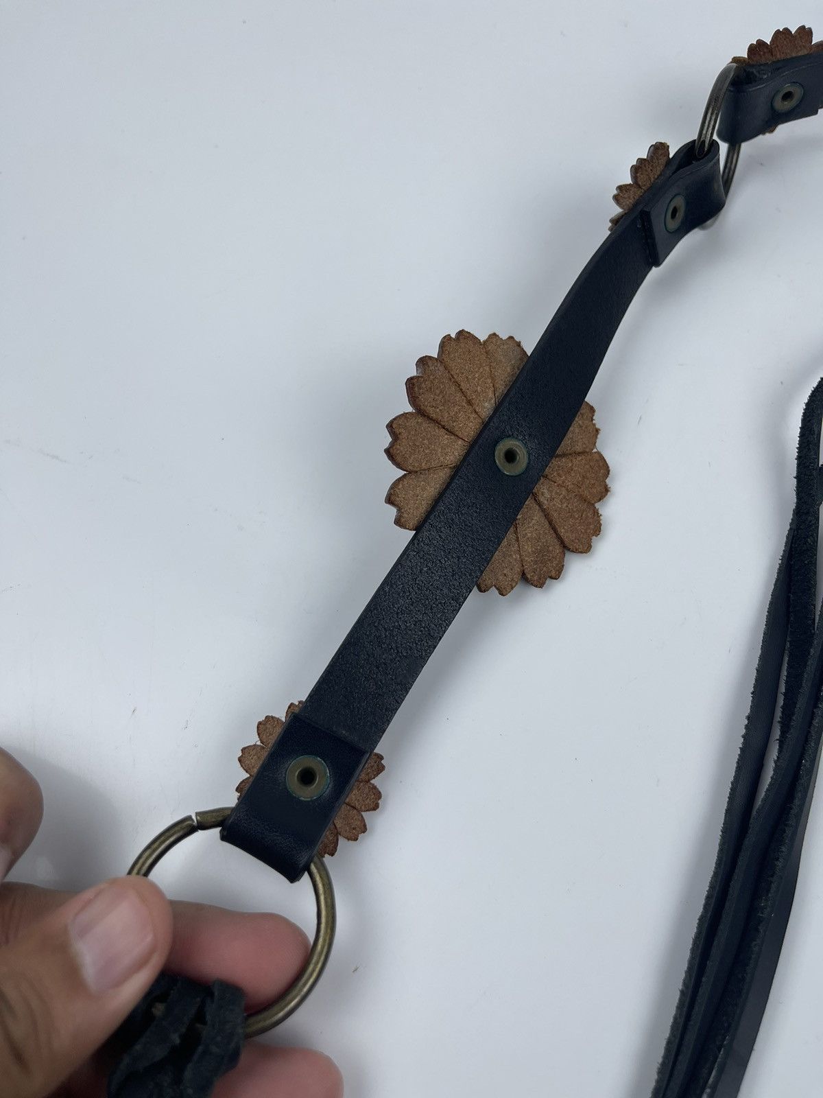 Genuine Leather × Japanese Brand no buckle waist leather belt tc7 Size ONE SIZE - 6 Thumbnail