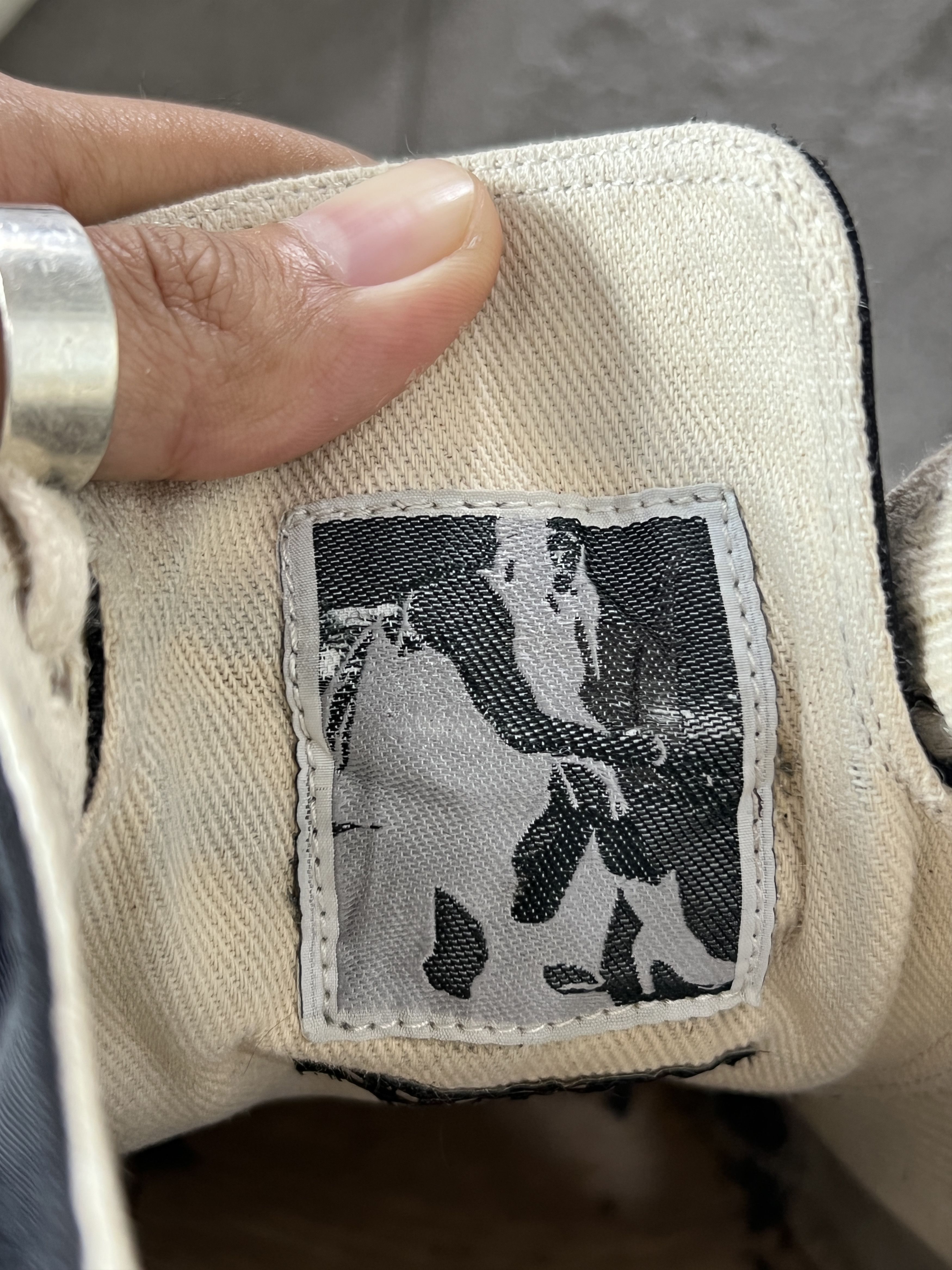 Rick Owens Drkshdw Rick Owens DRKSHDW Abstract Low Sneakers Black EU41 Size US 8 / EU 41 - 11 Thumbnail
