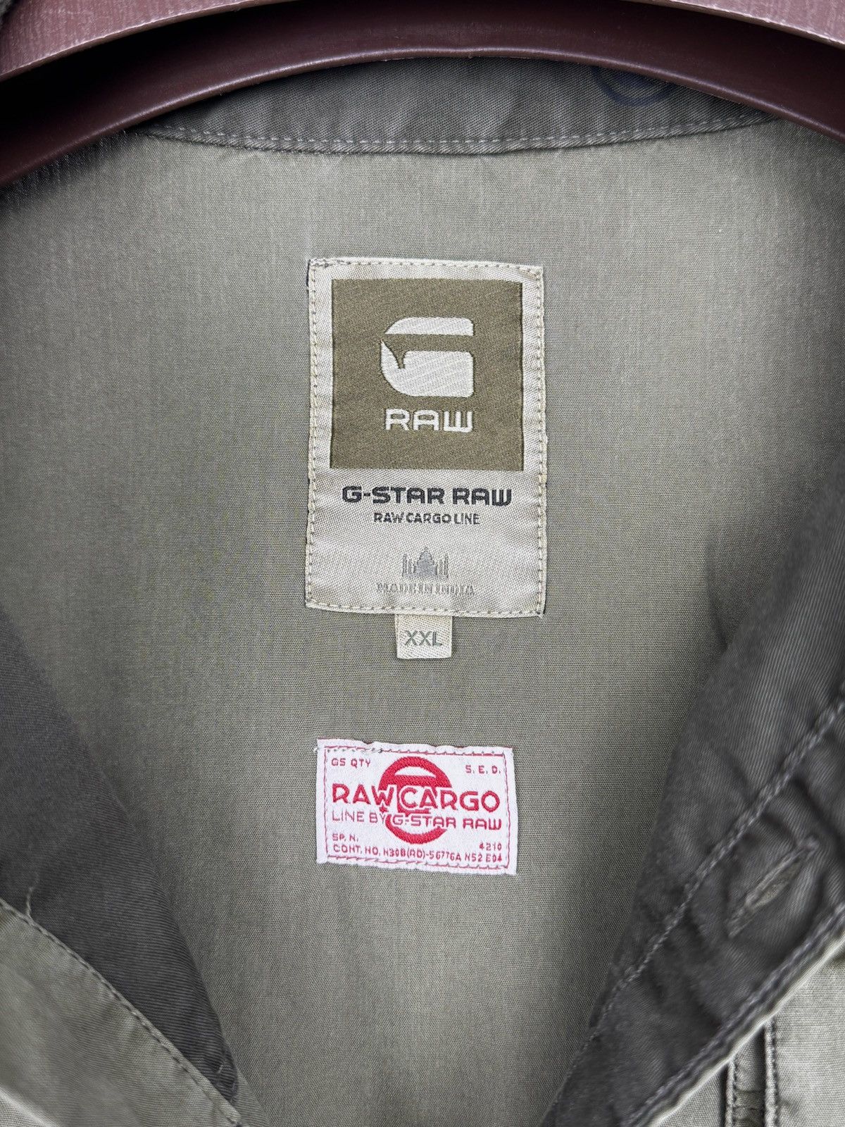 G-Star G-Star Raw Cargo Military Duke Roll-UP Shirt L/S Utility XXL Size US XXL / EU 58 / 5 - 10 Thumbnail