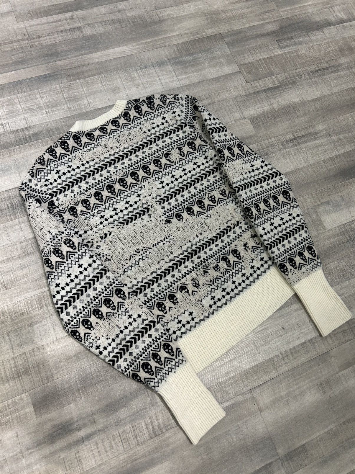 Alexander McQueen Alexander McQueen Wool Logo Sweater Size US XL / EU 56 / 4 - 6 Thumbnail