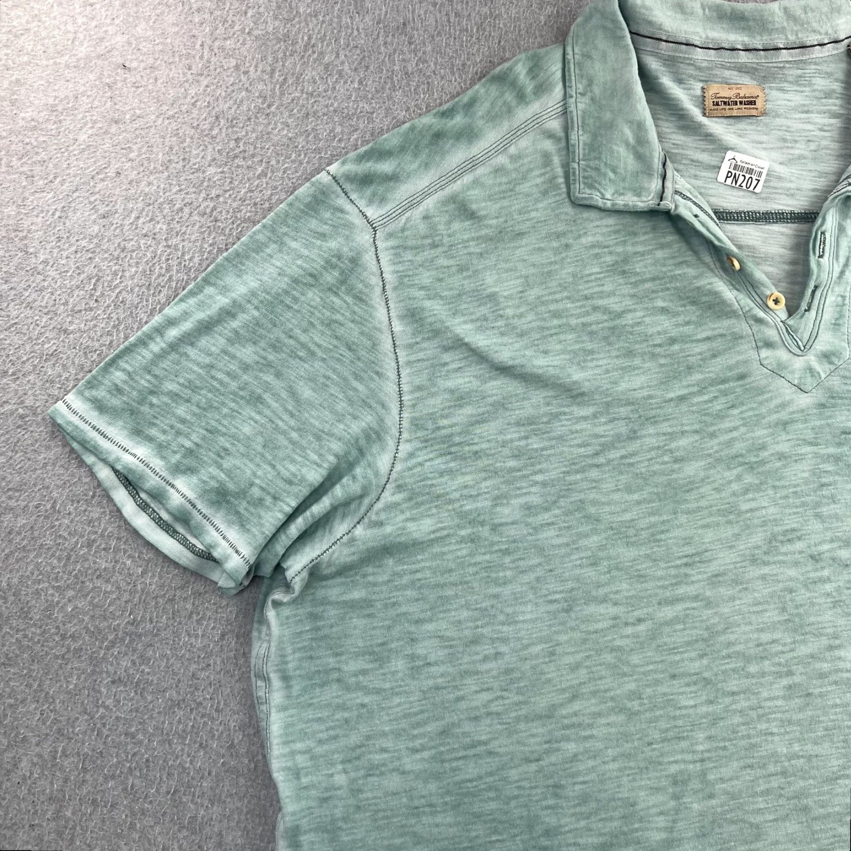 Tommy Bahama Tommy Bahama Polo Shirt Mens 2XL Green Pocket Cotton Casual Shirt Size US XXL / EU 58 / 5 - 7 Thumbnail