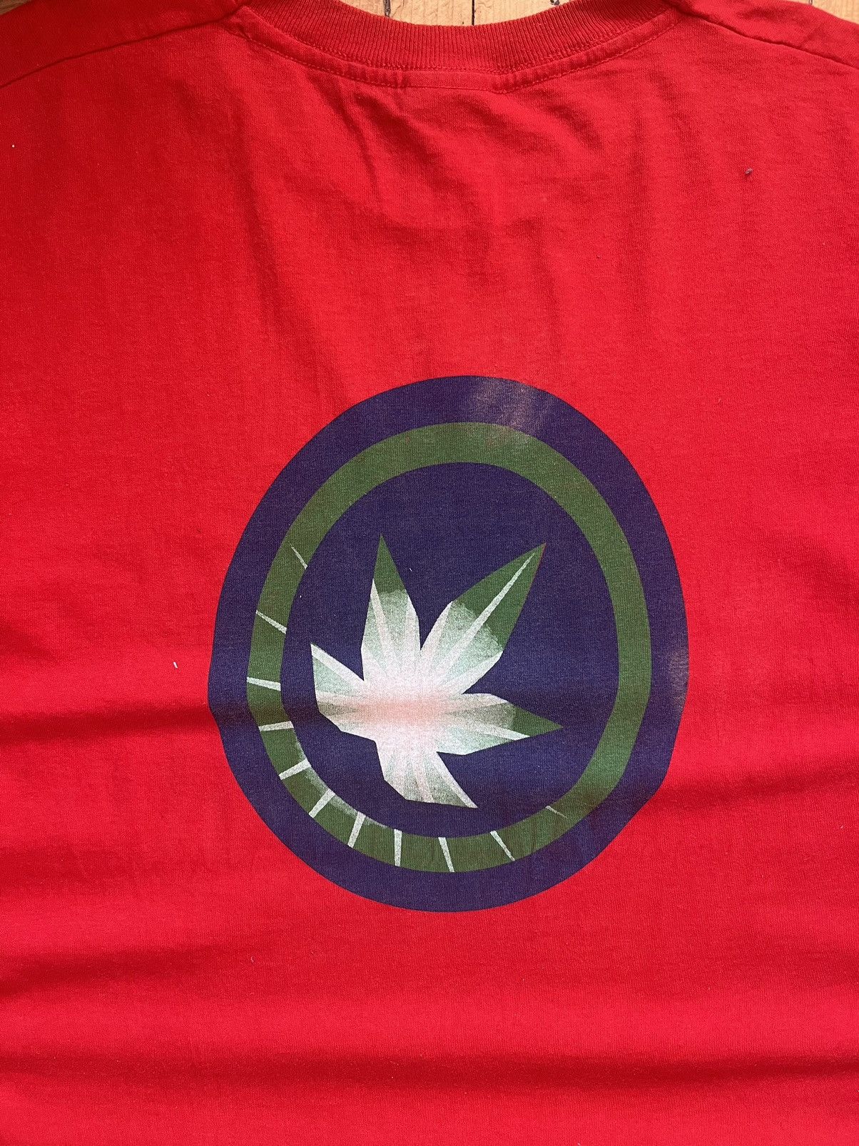 Vintage Vintage Cannabis Marijuana 90's T-shirt By Screen Stars Size US XL / EU 56 / 4 - 7 Thumbnail