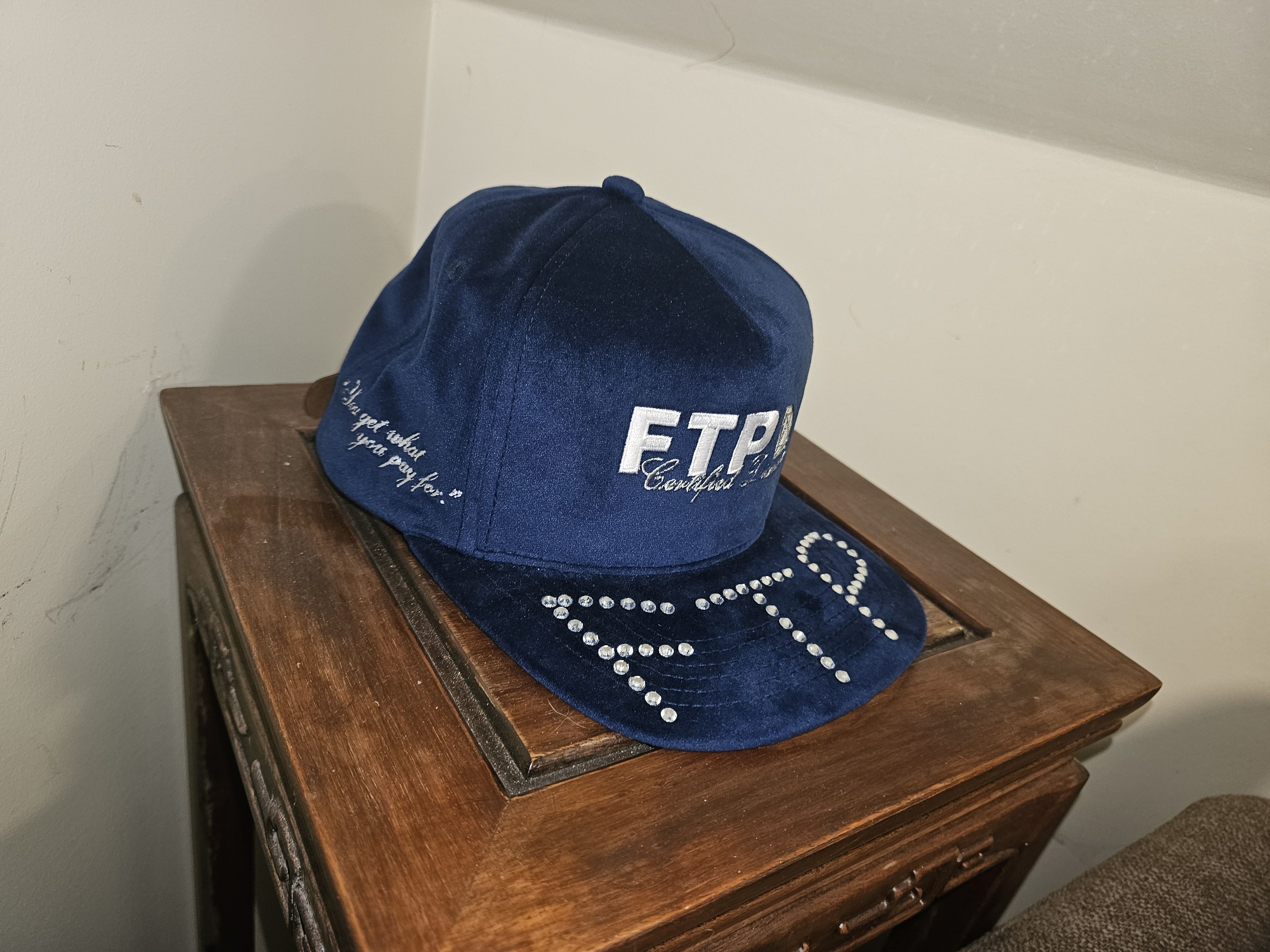 Fuck The Population FTP ROYAL DIAMOND DEALER 5PANEL HAT Size ONE SIZE - 2 Thumbnail
