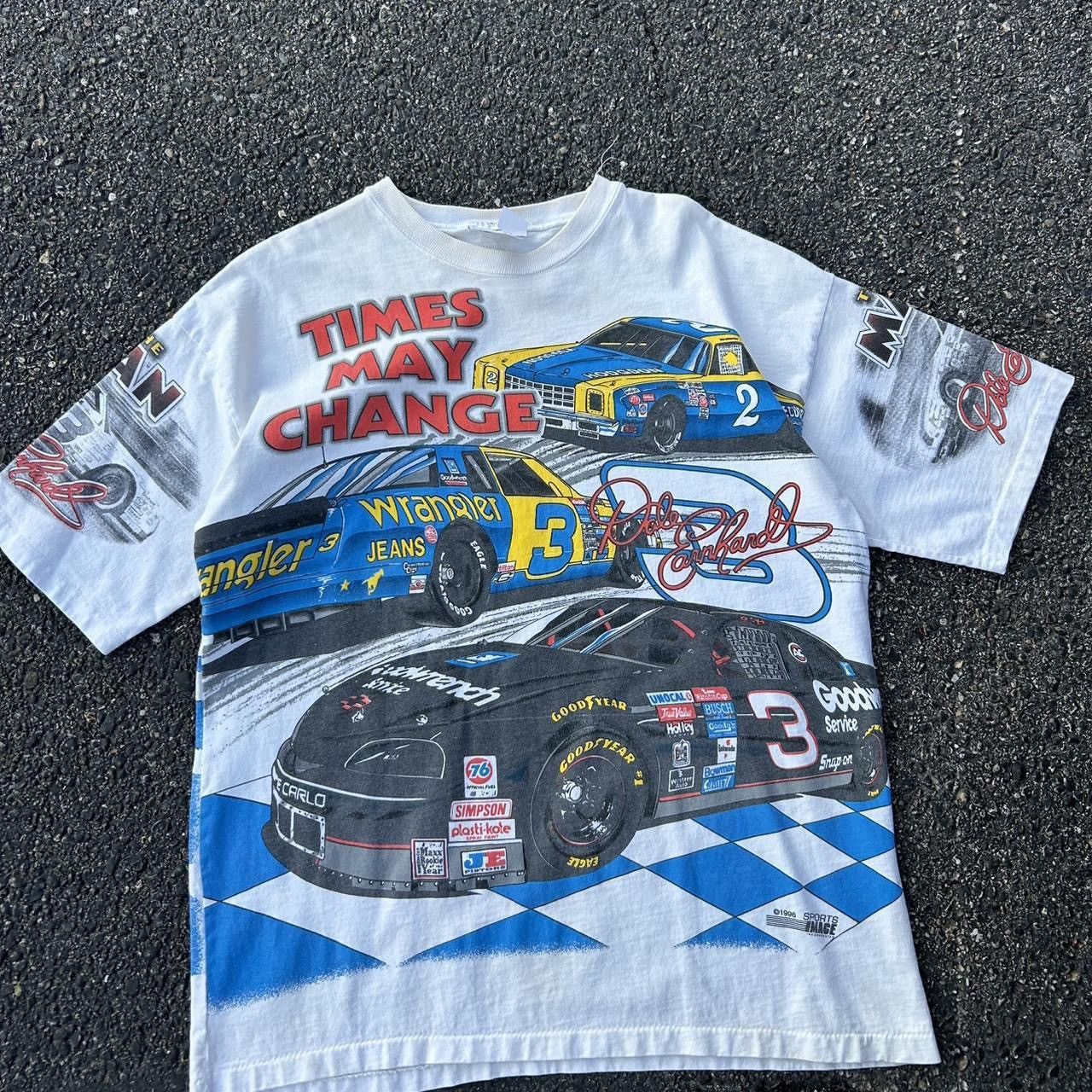 Chase Authentics 1996 NASCAR Dale Earnhardt aop tee Size US L / EU 52-54 / 3 - 2 Thumbnail