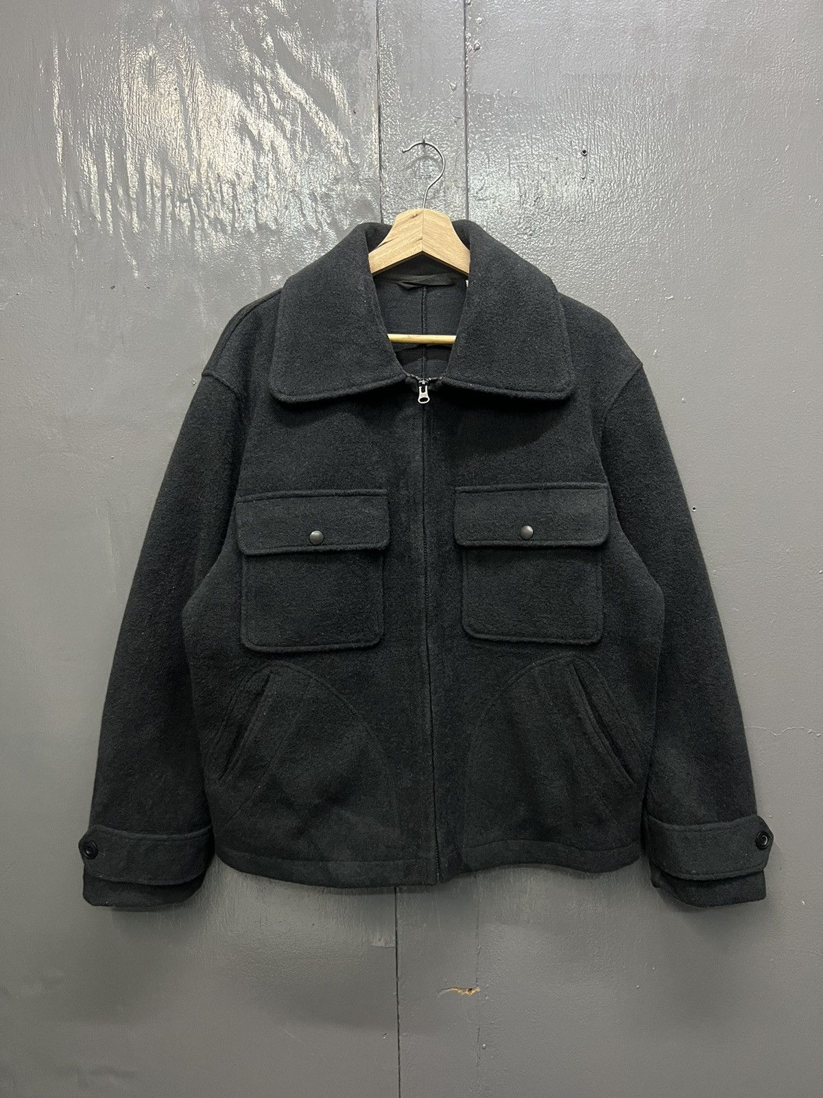 Uniqlo Uniqlo Wool Jacket Double Pocket Size US L / EU 52-54 / 3 - 1 Thumbnail