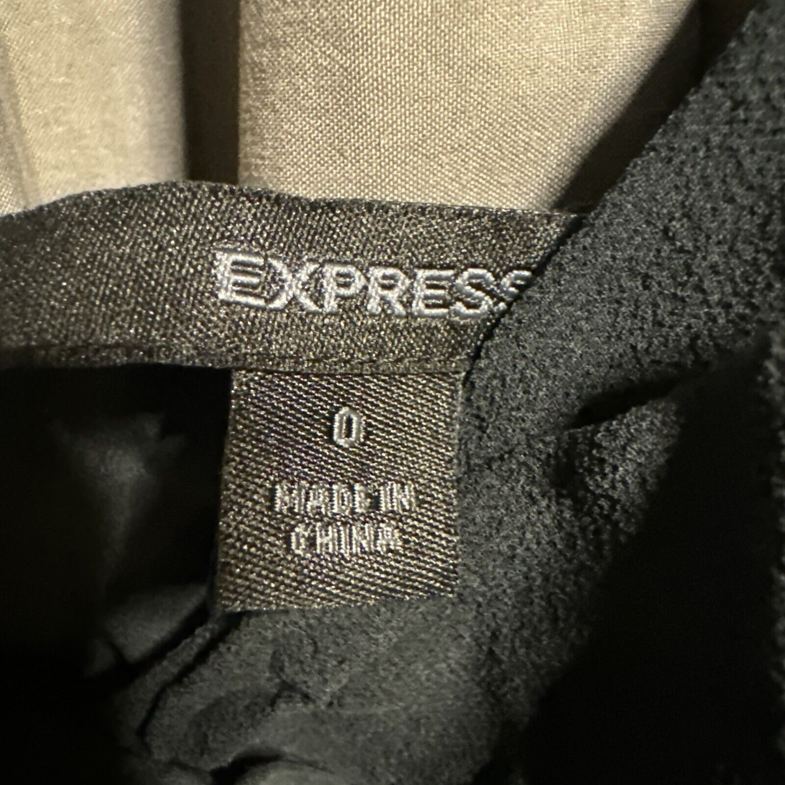 Express Express Women's 100% Silk Dress Sleeveless Size 0 A Line Lin Size XS / US 0-2 / IT 36-38 - 2 Thumbnail