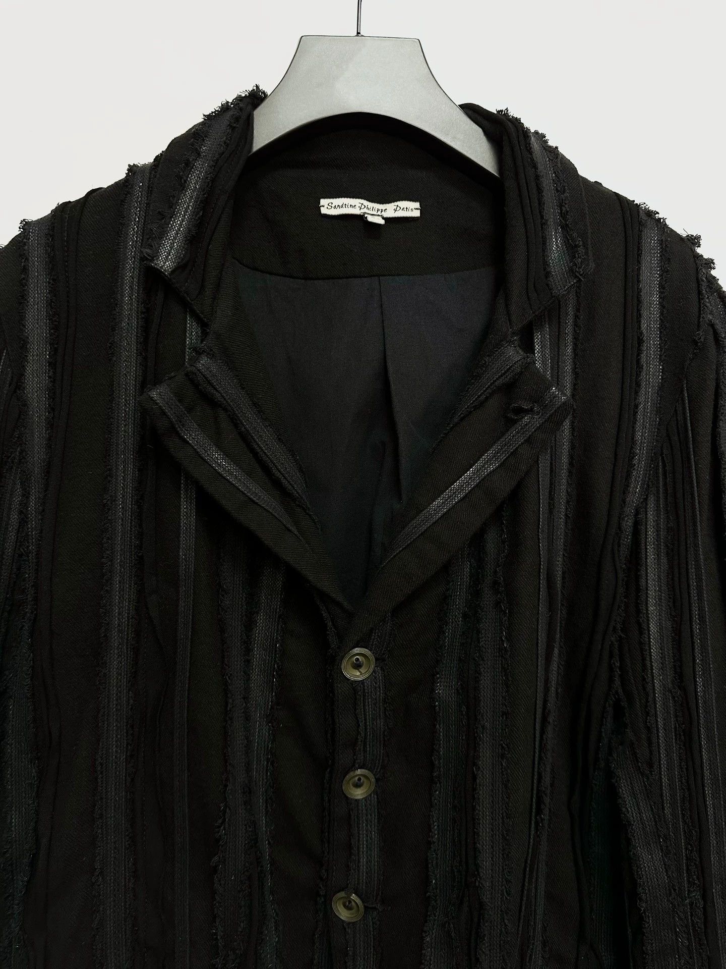 Sandrine Philippe Sandrine Philippe 20ss Destroyed Ripped Jacket 46 Size US S / EU 44-46 / 1 - 4 Thumbnail