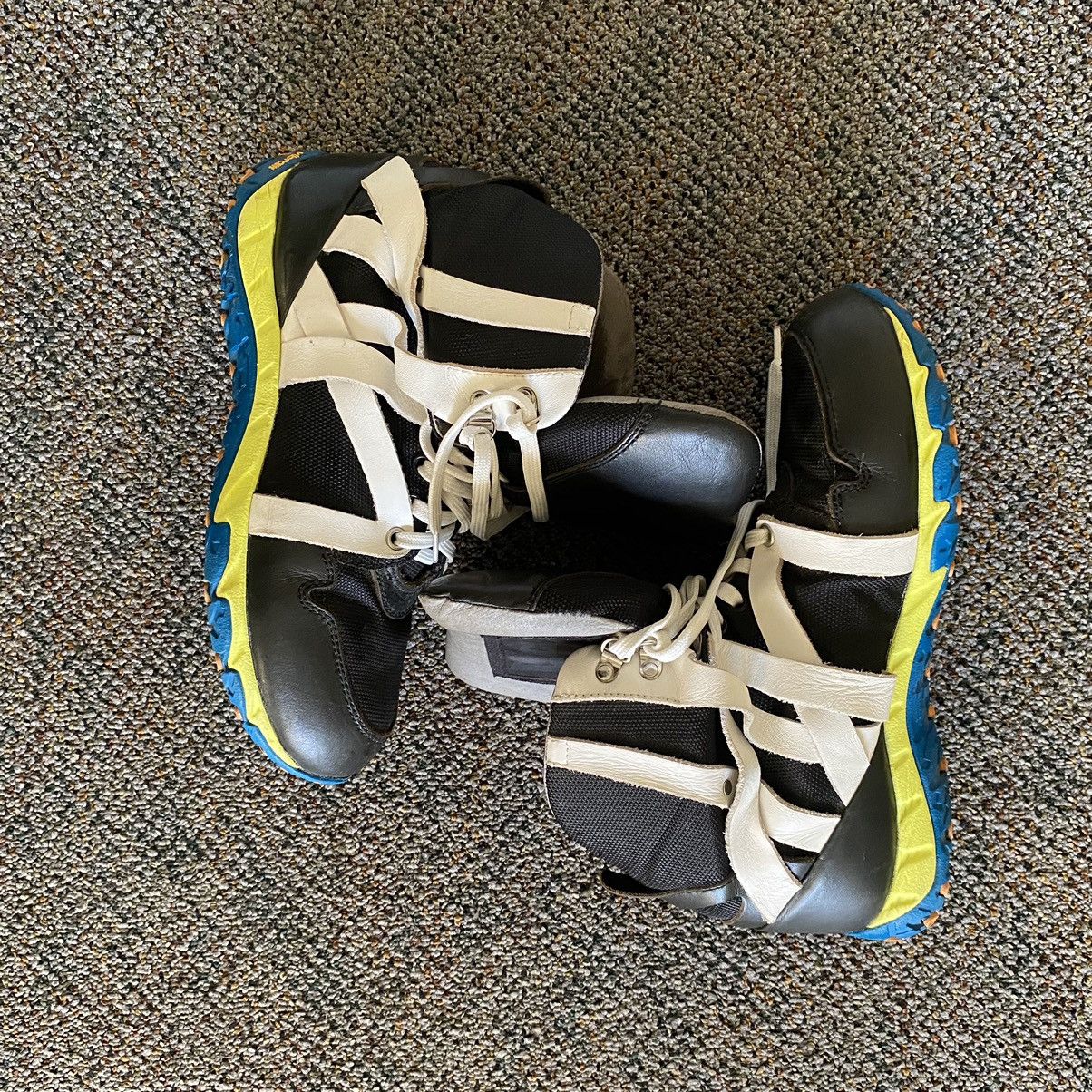 image of If Six Was Nine x Le Grande Bleu L G B L.g.b - Snk-02 Hightop Sneakers in Black/White (Size 10)